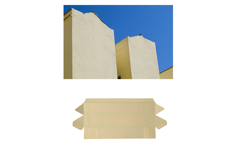 Cristián Silva-AváriaREVERSO # 22 (Rio de Janeiro y Toblerone), 2007-2009Digital photograph145 x 110 cm