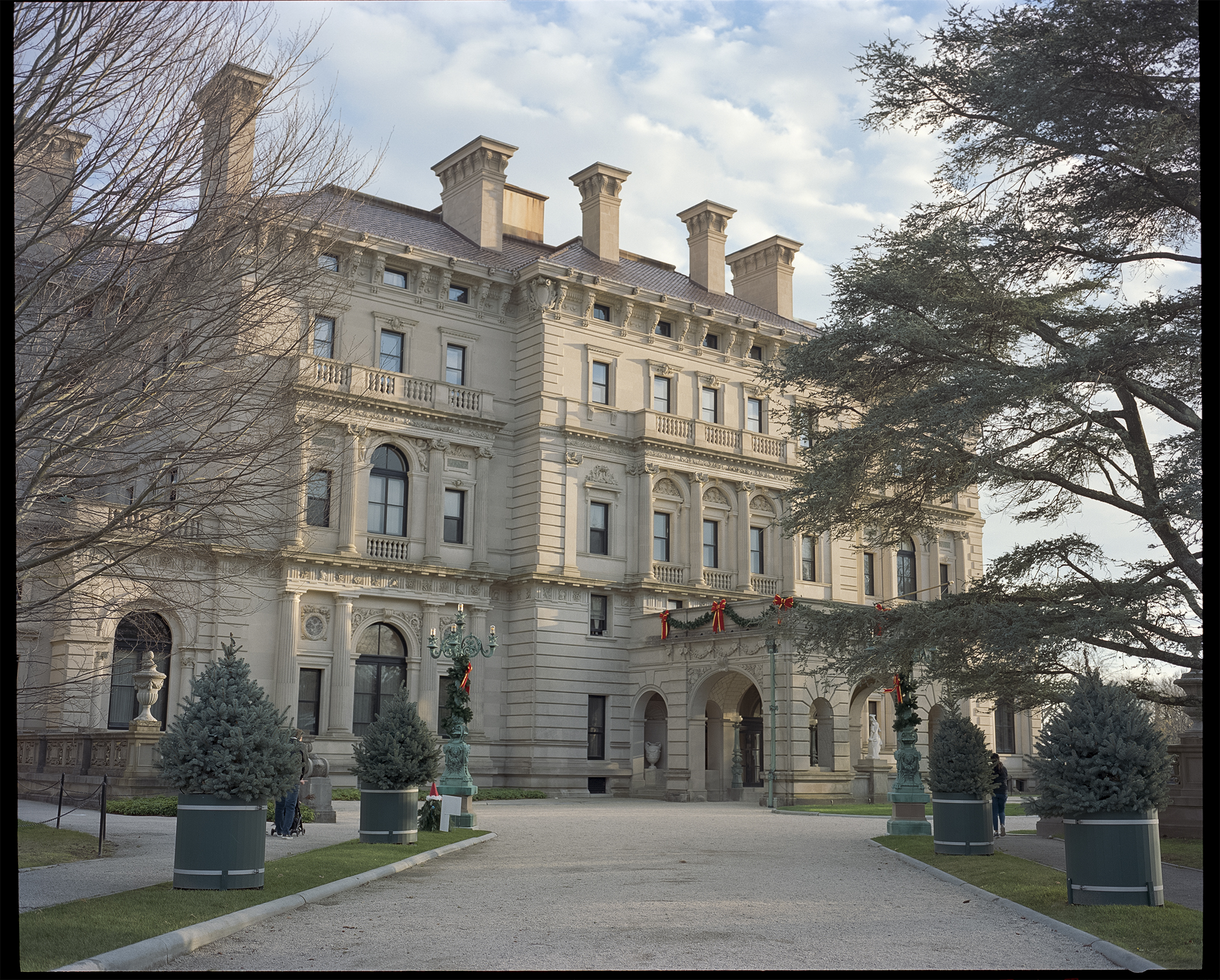 Christmas at the summer cottage, The Breakers. Newport, Rhode Island, USA, 2021.