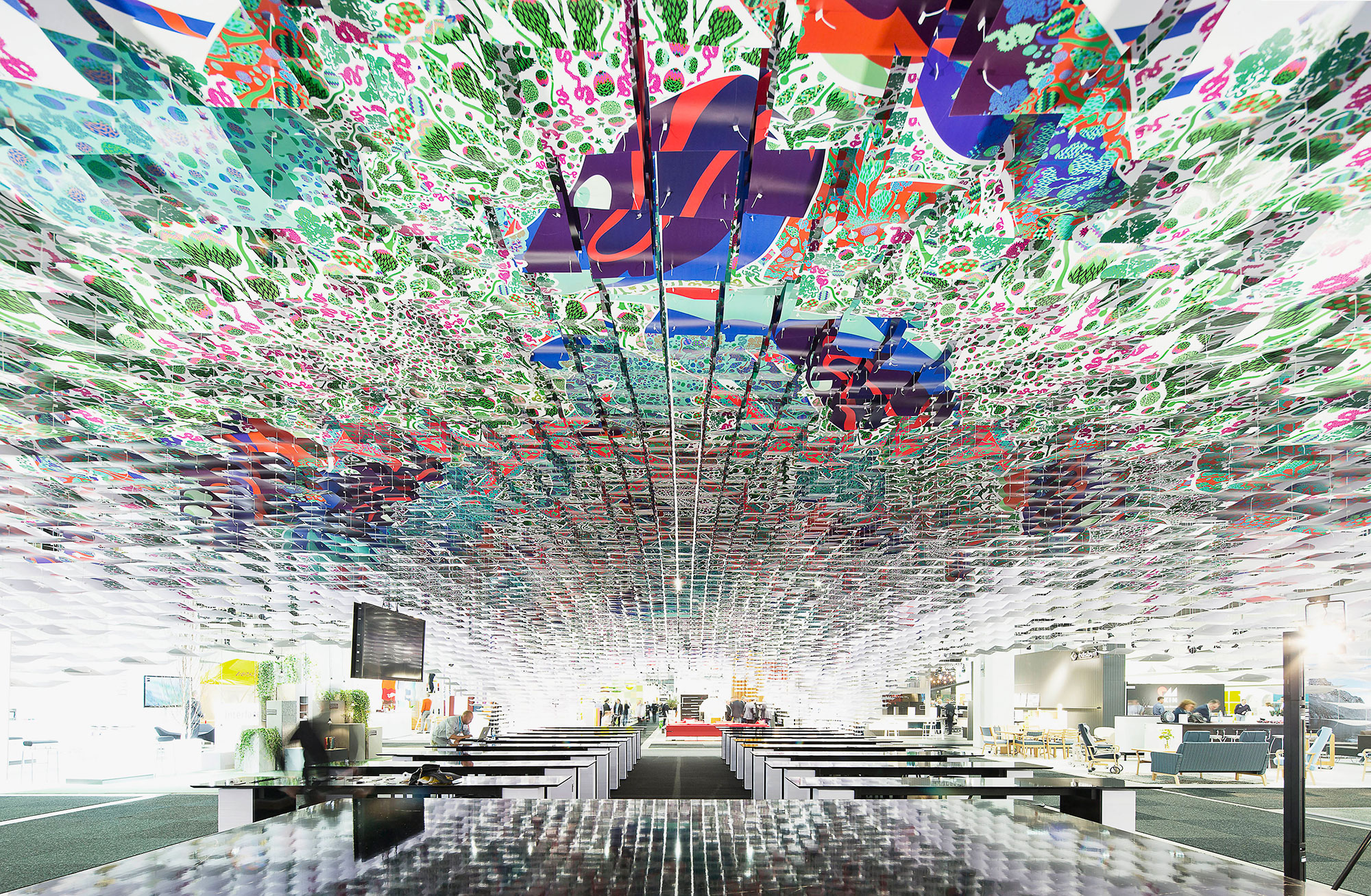Paper Pavilion, Stockholm Furniture & Light Fair 2013