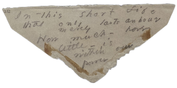 Amherst Manuscript # 252, Courtesy of Amherst College, Amherst, MA, from Emily Dickinson Archives