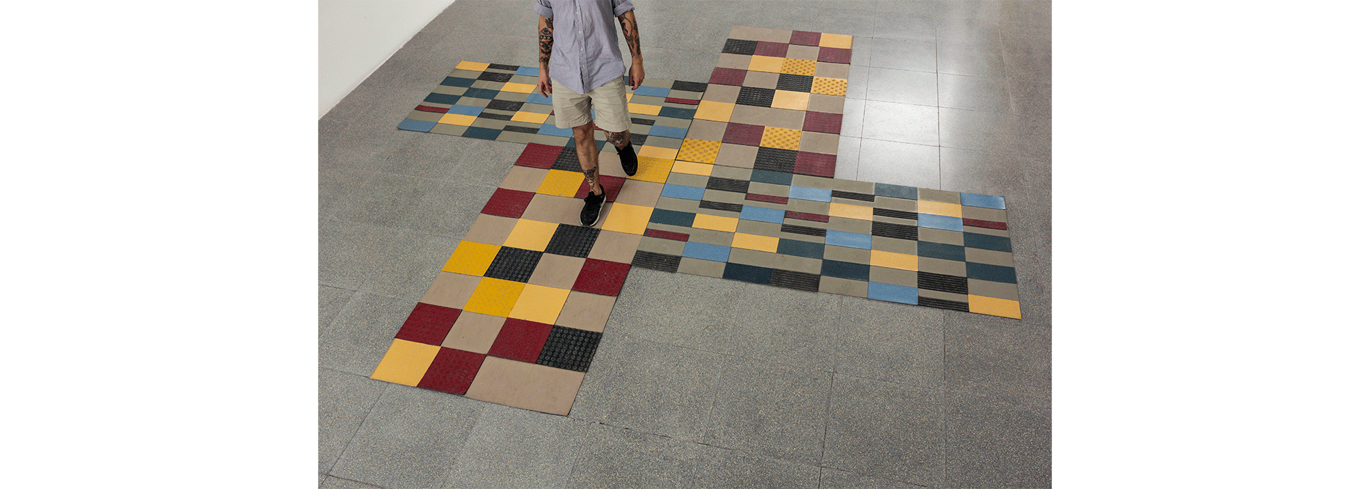 Reconstrucción para la exhibición "Graciela Hasper, Gramática del Color", 2013. Museo de Arte Moderno de Buenos Aires, Argentina.