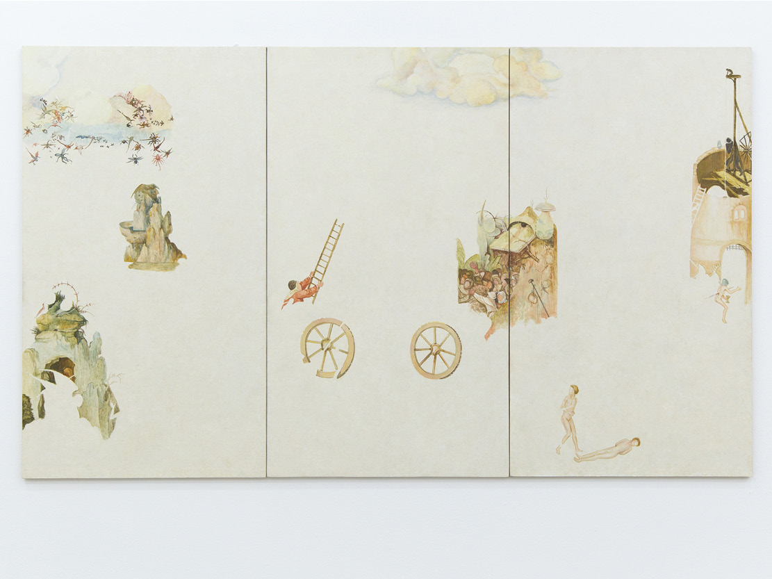 Melanie Smith, Fragmento XX a partir del trabajo de El Bosco (tríptico) , 2017