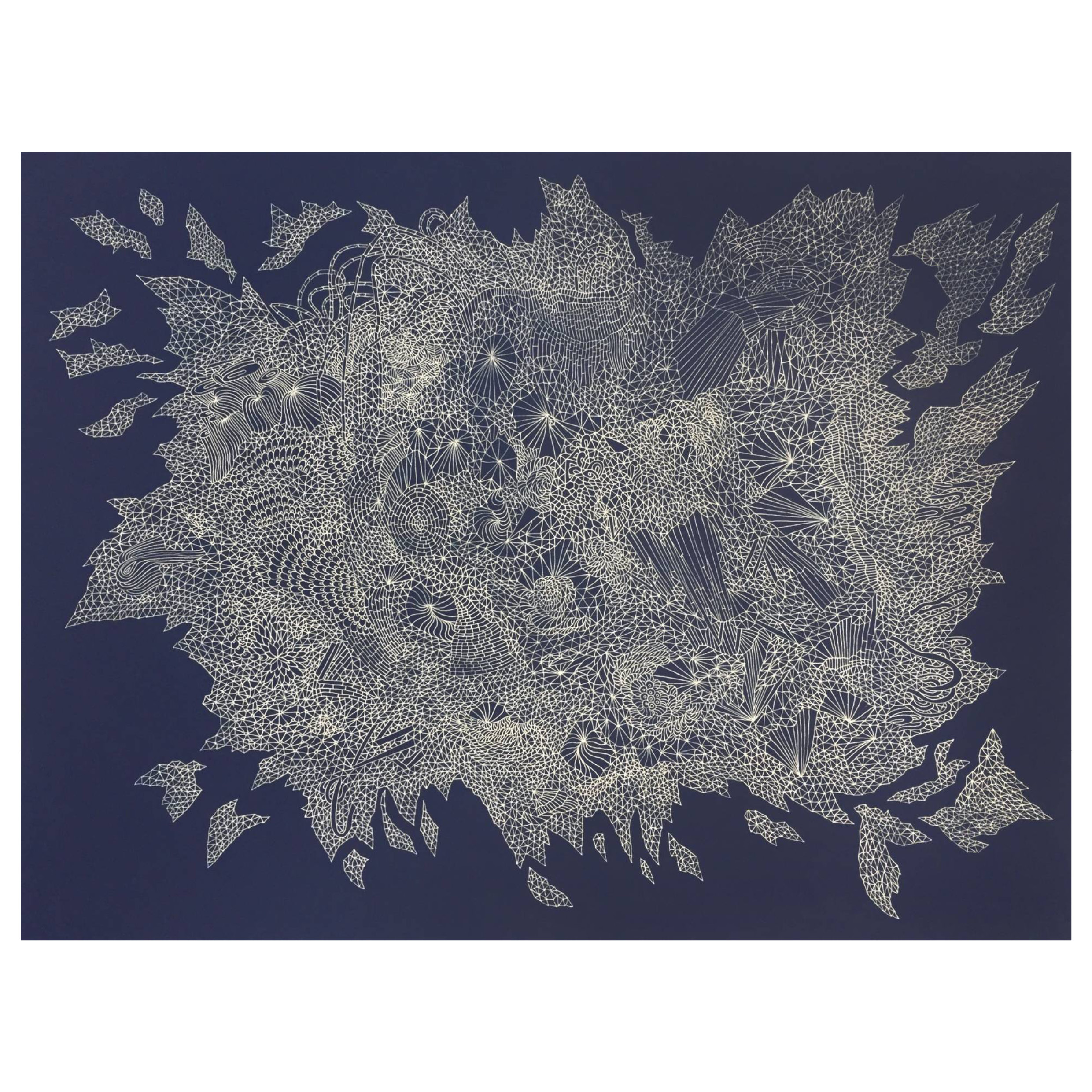 Untitled No.52017Pen on Paper65x50cm