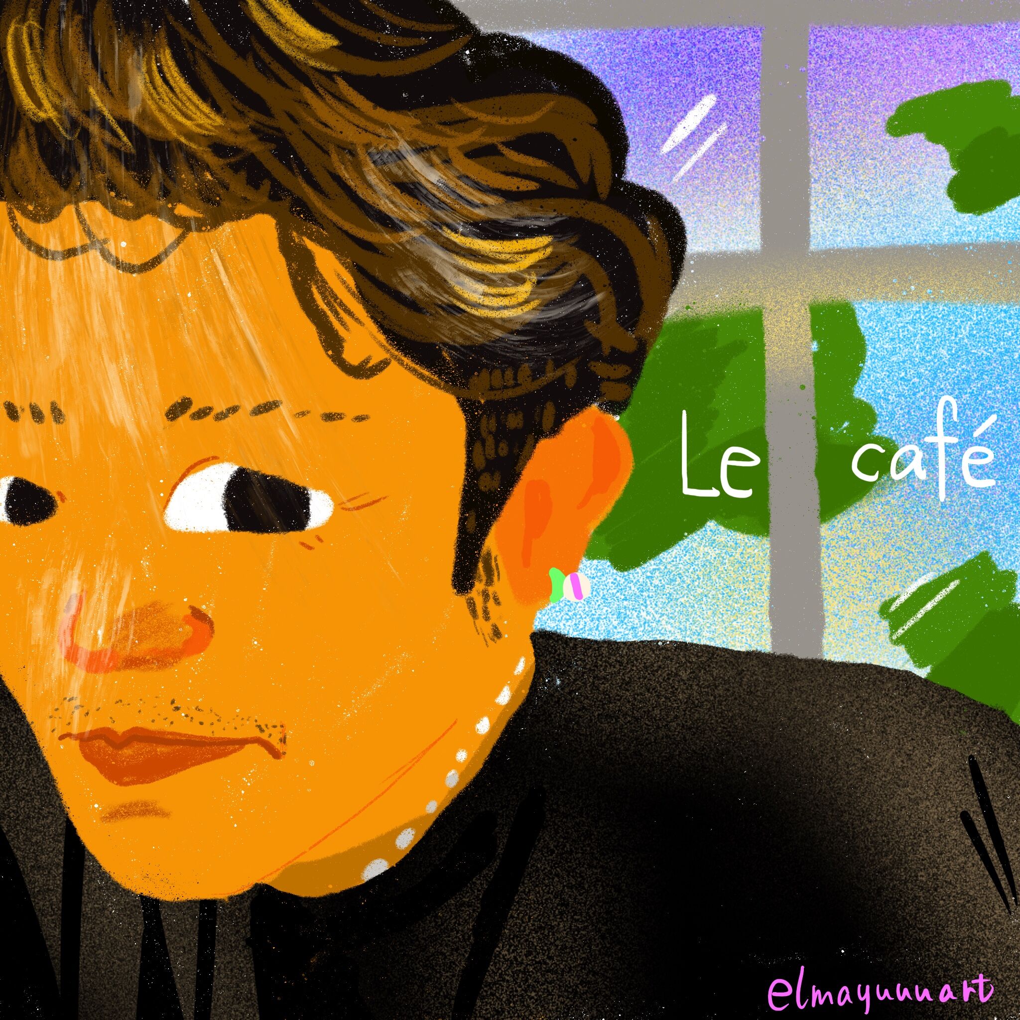 Date with my sweet hubby on Friday night.