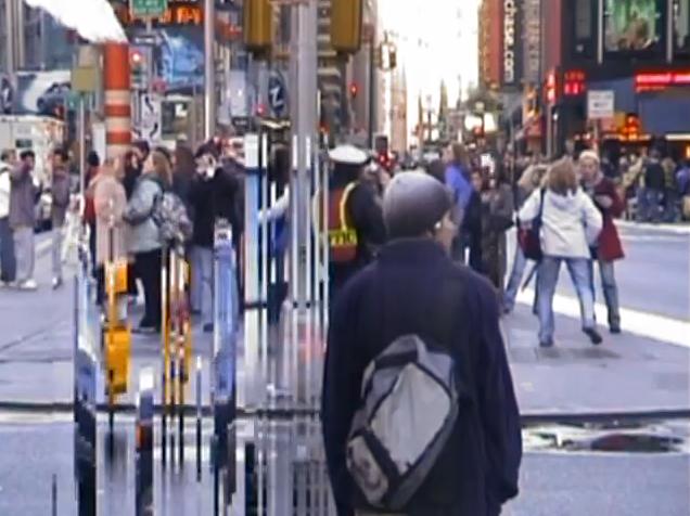 Liquid Time Series, CAmille Utterback, 2000-2002