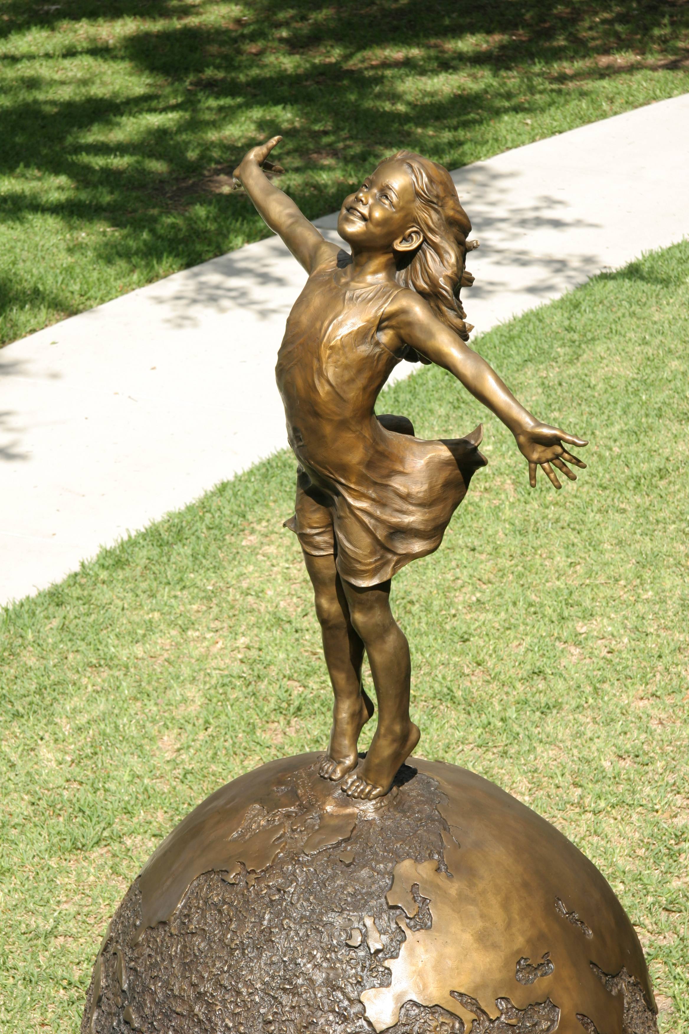 Joyful Empowerment Outdoor Close Left Frontal View by Angela Mia