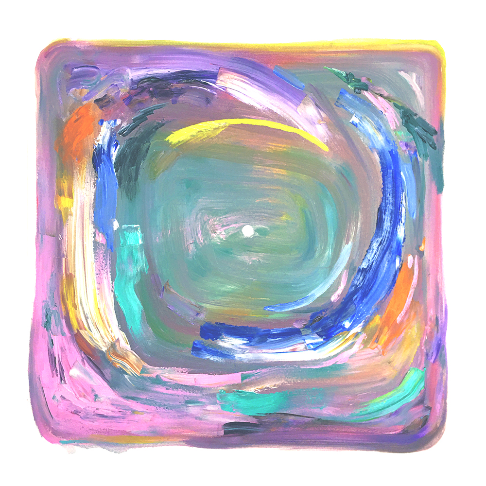 Whirlpool. oil on canvas. 24" x 24"