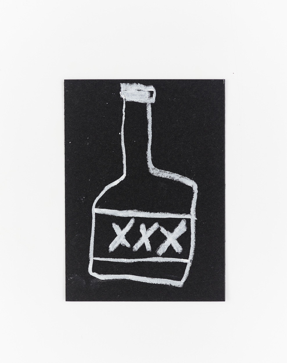 Untitled, 2020. oil pastel on paper. 21cm x 15cm