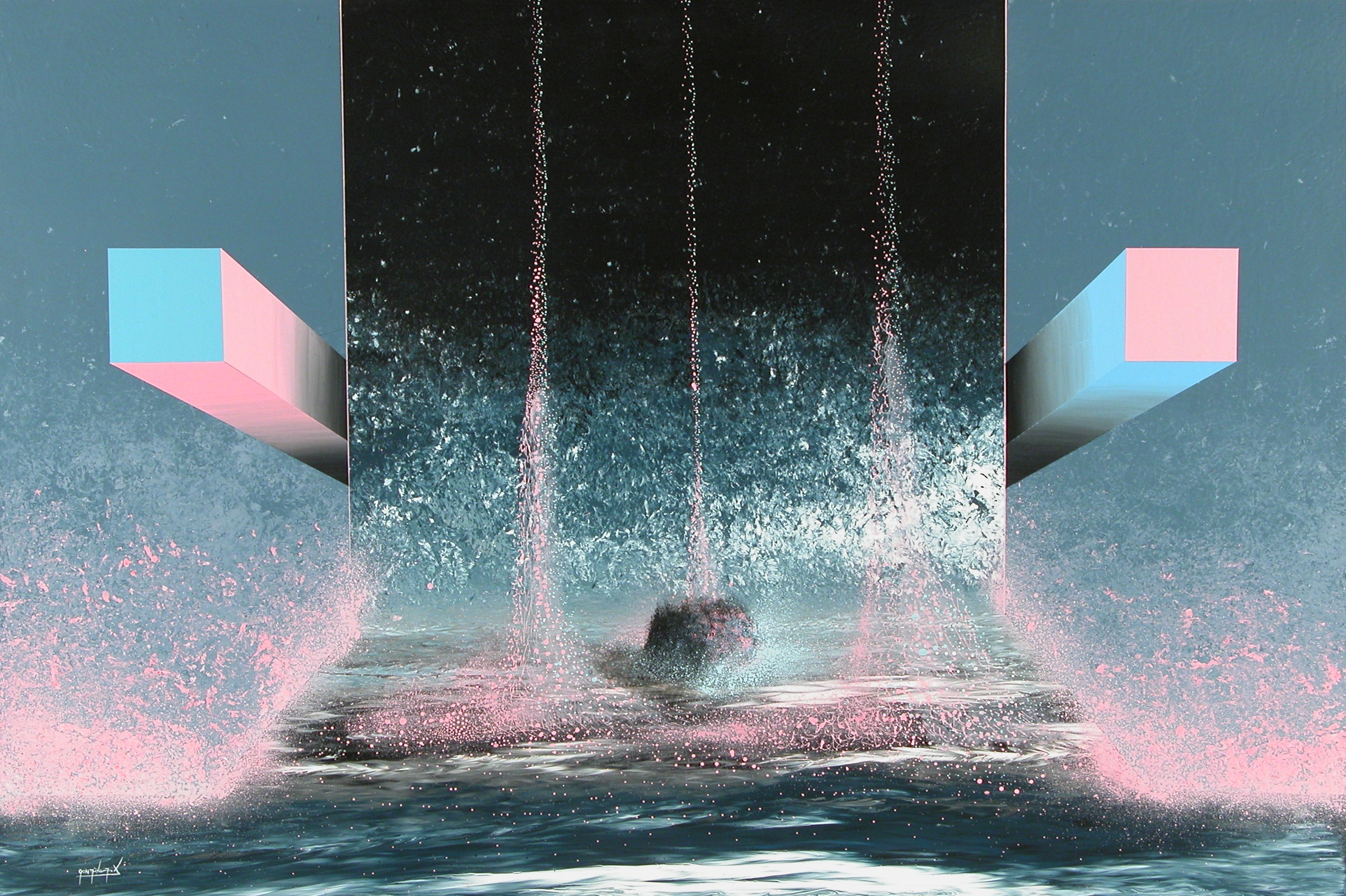 The Right Hand Of God(81 x 122 cm)