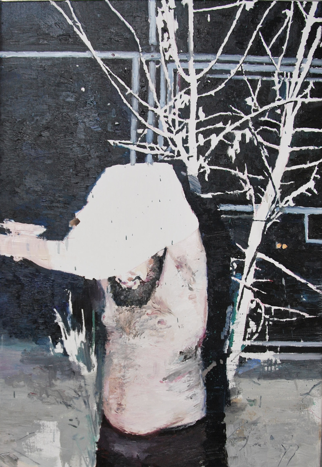 "El coloso", oil on canvas, 55 x 38 cm, 2012