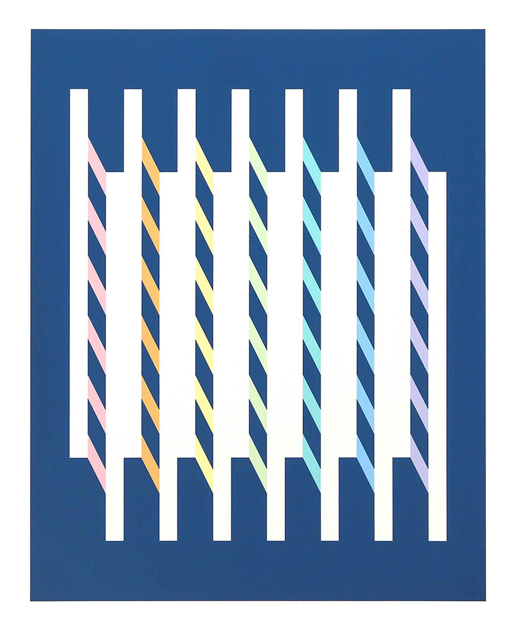 Made of Plastic 1, 21.5" x 26.5", Silkscreen on Paper