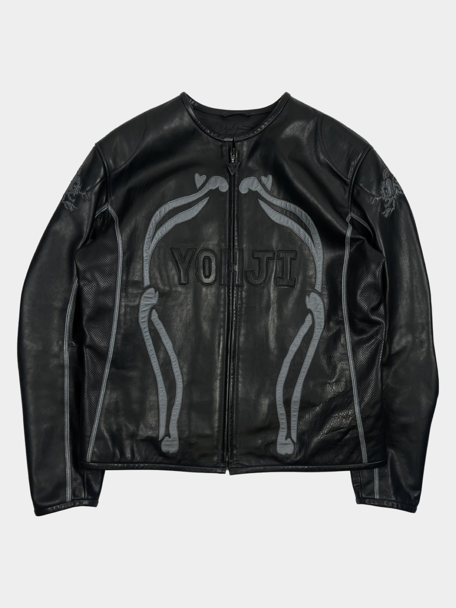 Yohji Yamamoto Pour Homme AW2004 Dainese Skull Moto Jacket - ARCHIVED