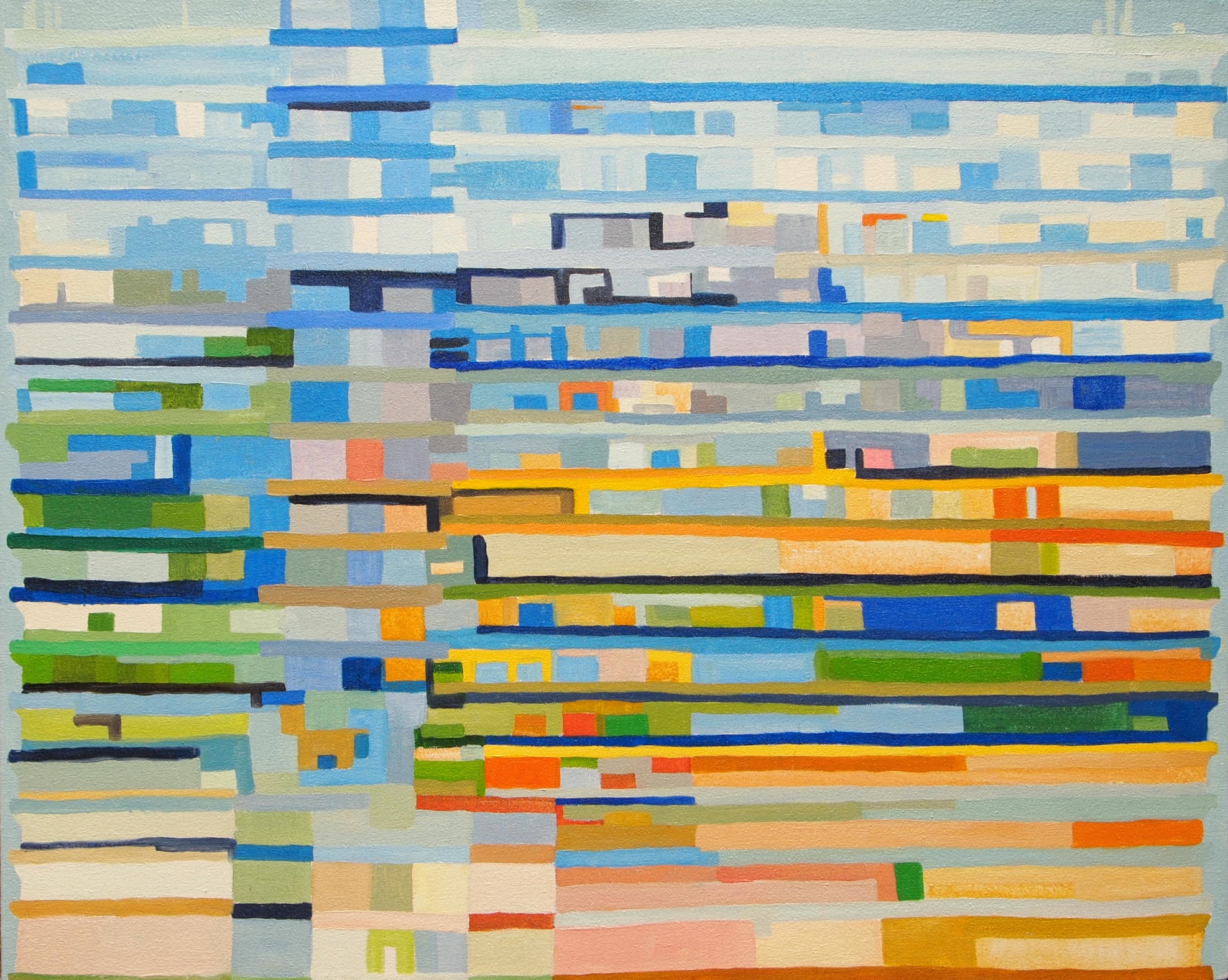 Paul's Tower No. 2 - 70cm x 57cm - oil on canvas SOLD