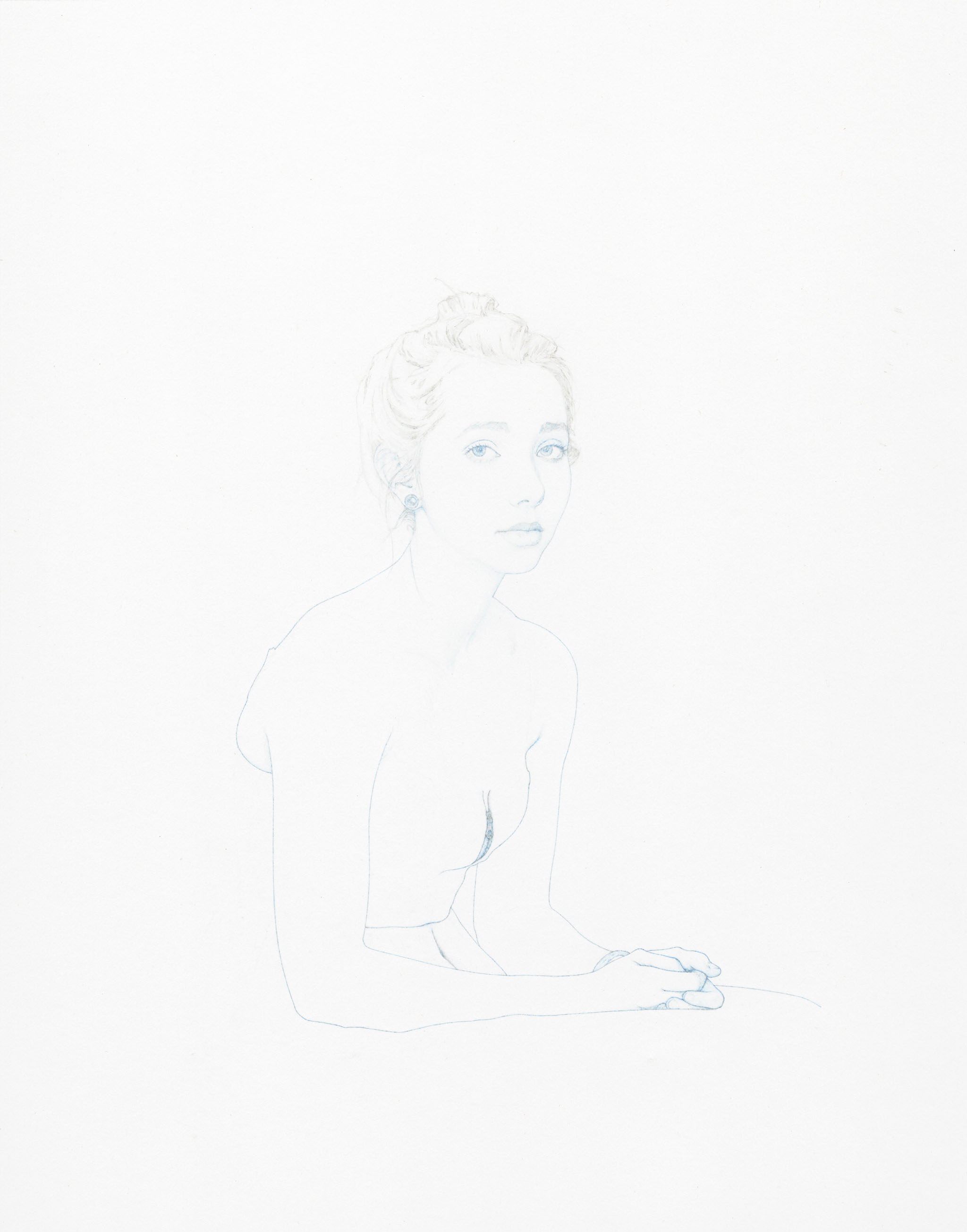 processes 14x11 colored pencil and graphite on paper 2013