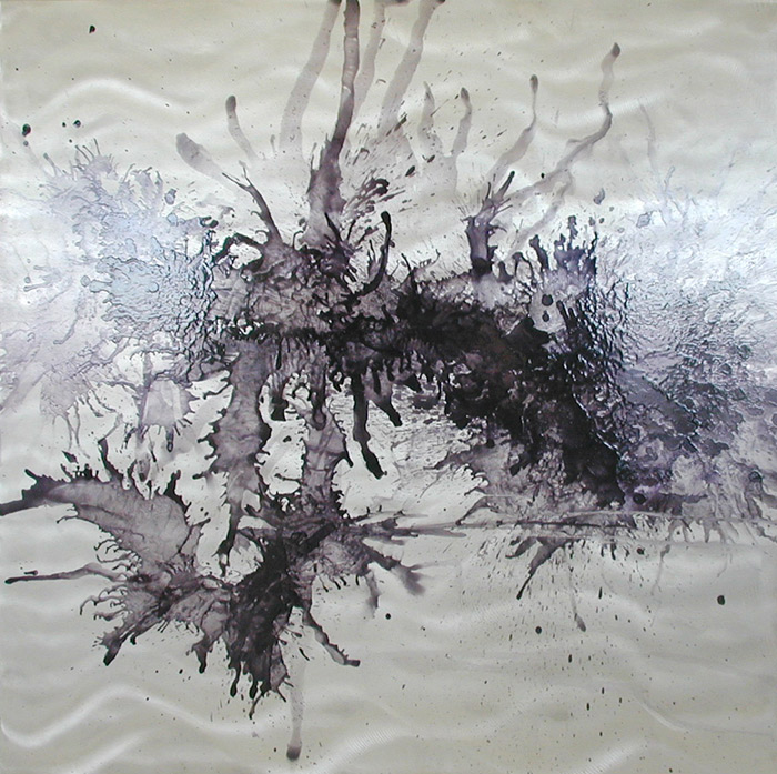 Fitzcarralda 1, 2002, oil on aluminum, 48x48 in