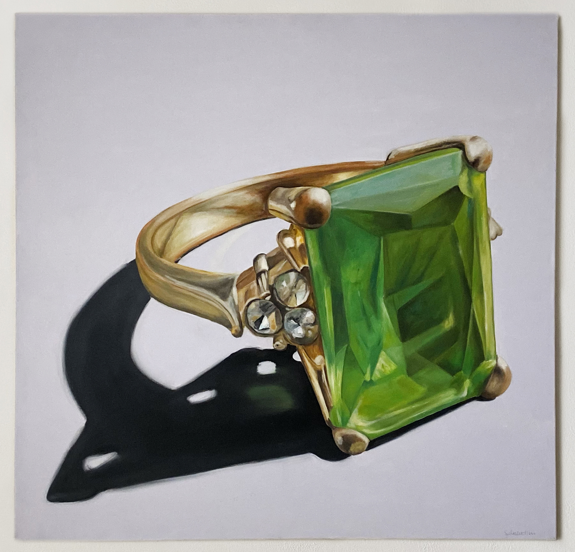 oil on canvas, 140 x 140 cm