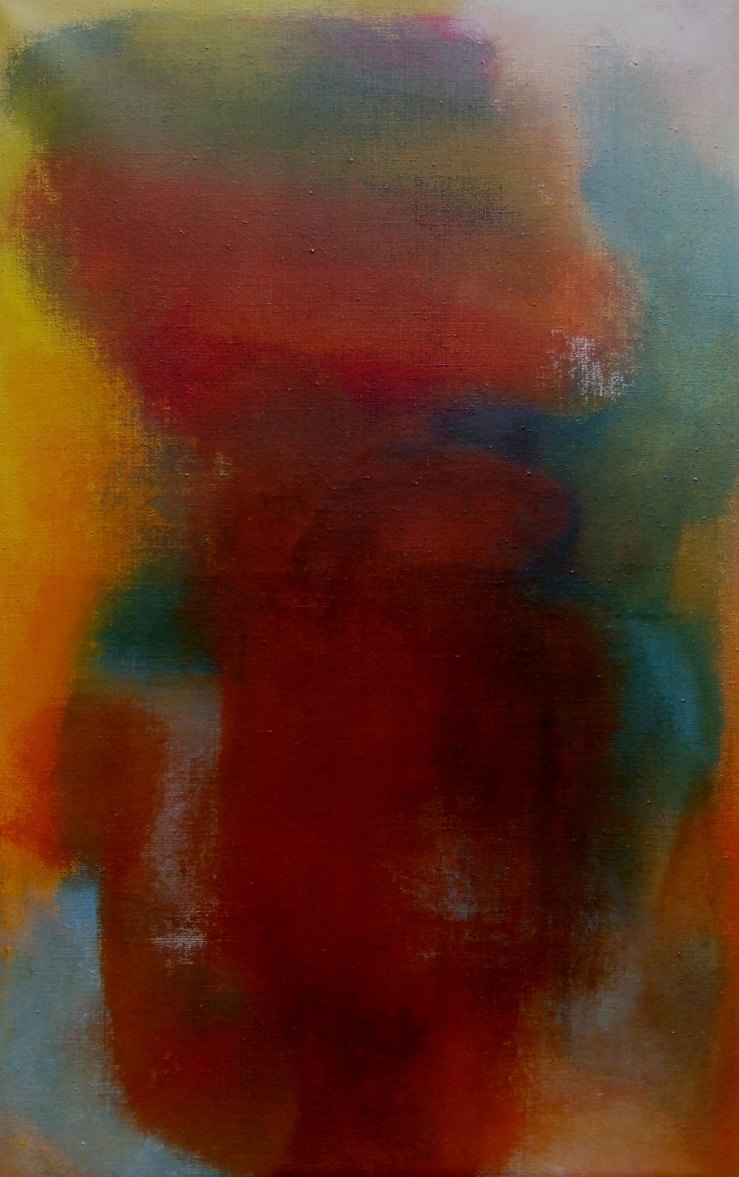 Serie Köpfe Afrika III – 2010, Acryl auf Leinwand, 120 x 75 cm
