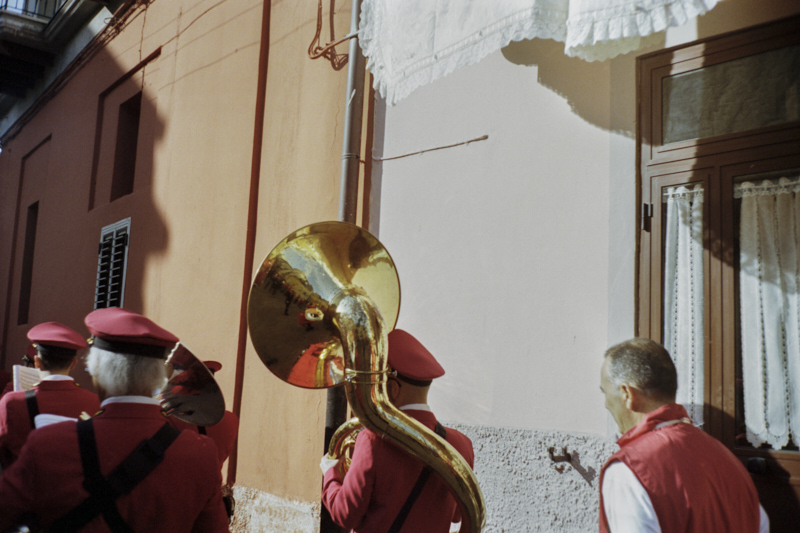 In Cutro, Southern Italy, every seven years a wooden crucifix from the 17th century is celebrated, following a vow from 1950. During this celebrations the crucifix is carried around the town. Cutro, May 2016.