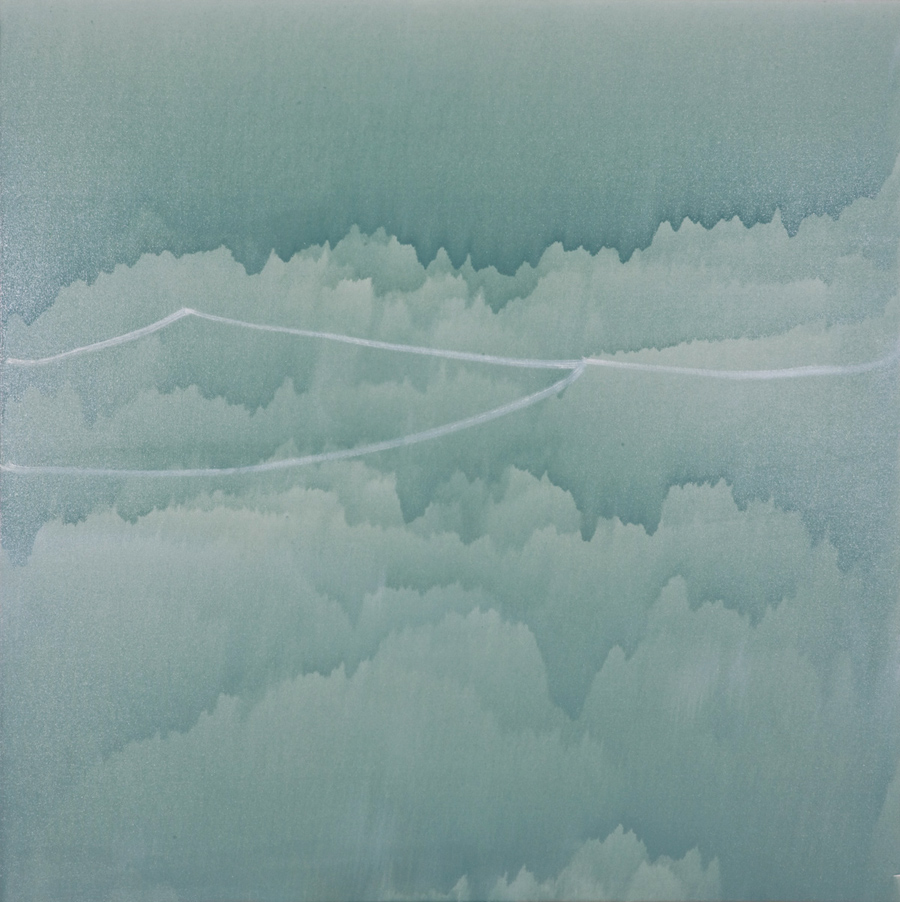 Rising, 2014, oil on canvas, 48x48in