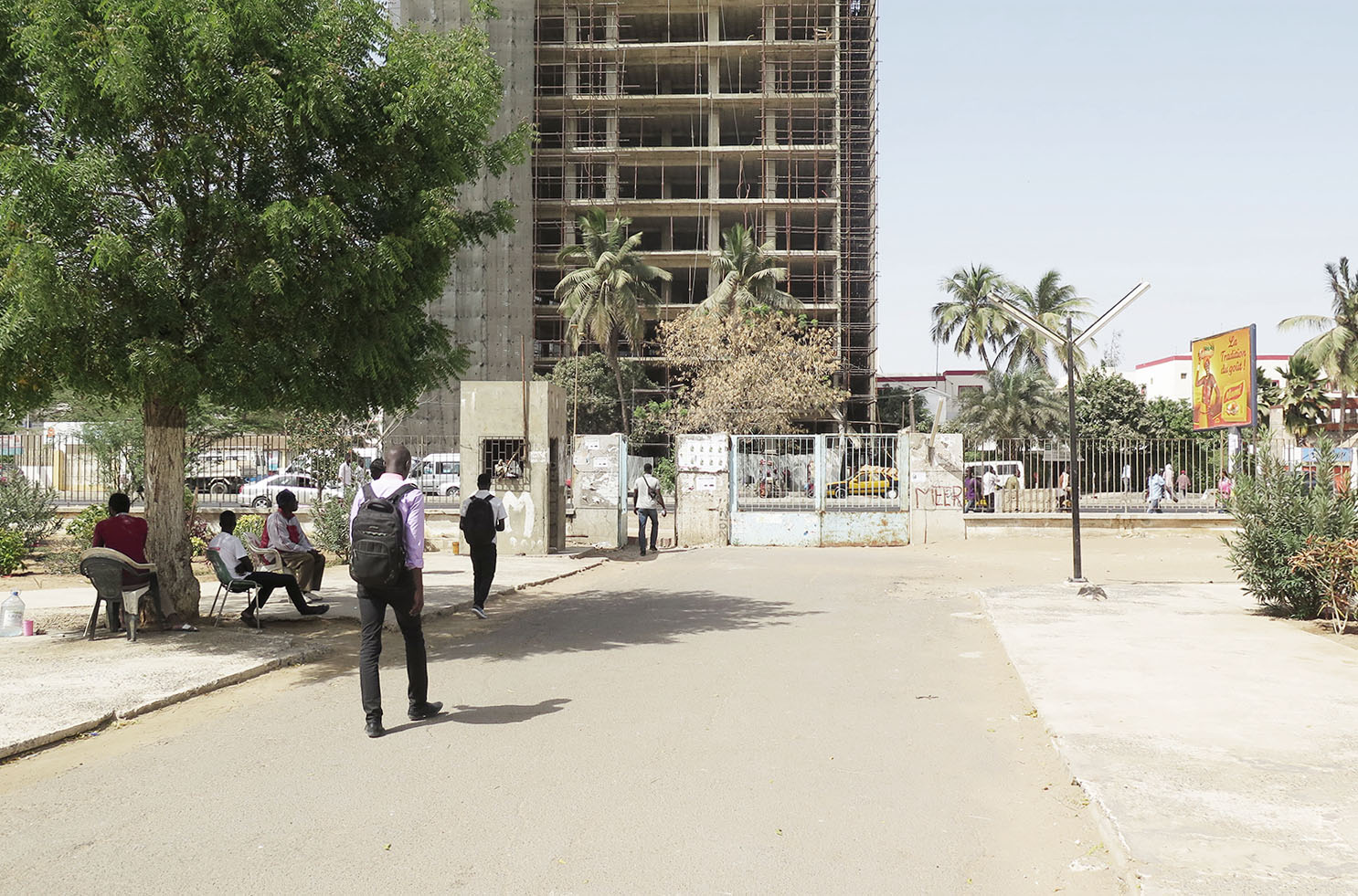 COUD, main entrance to the Campus of the University of Dakar