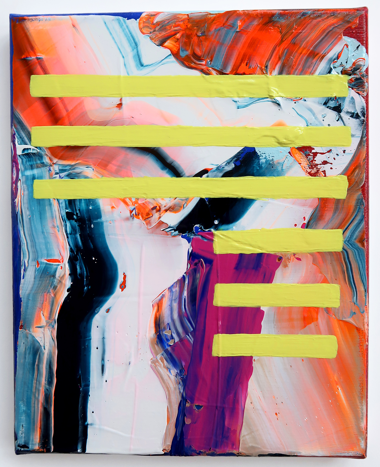 Untitled 529, 2020, Acrylic on canvas, 30x24cm