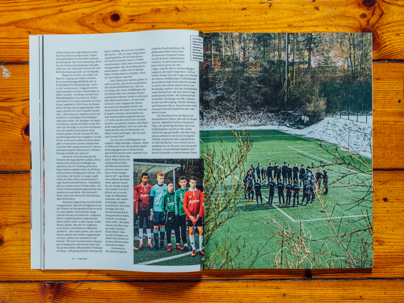 11Freunde #197 / Jagd auf junge deutsche Talente / April 2018