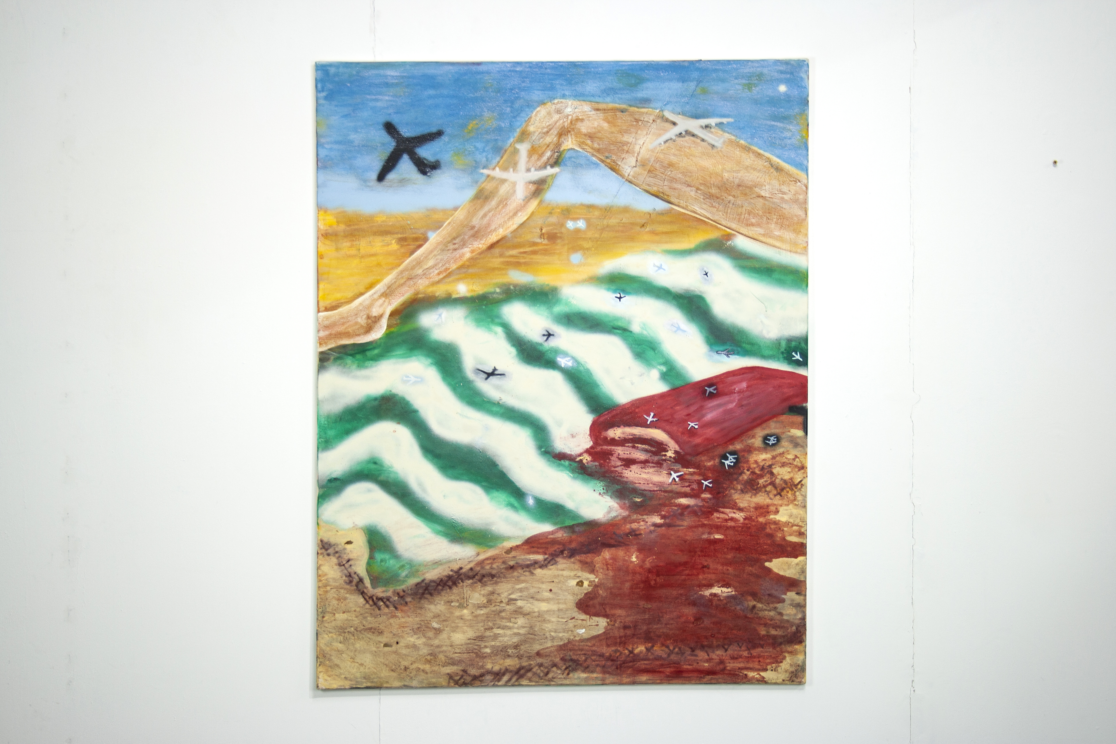 Swarm, 142x112cm, 2022