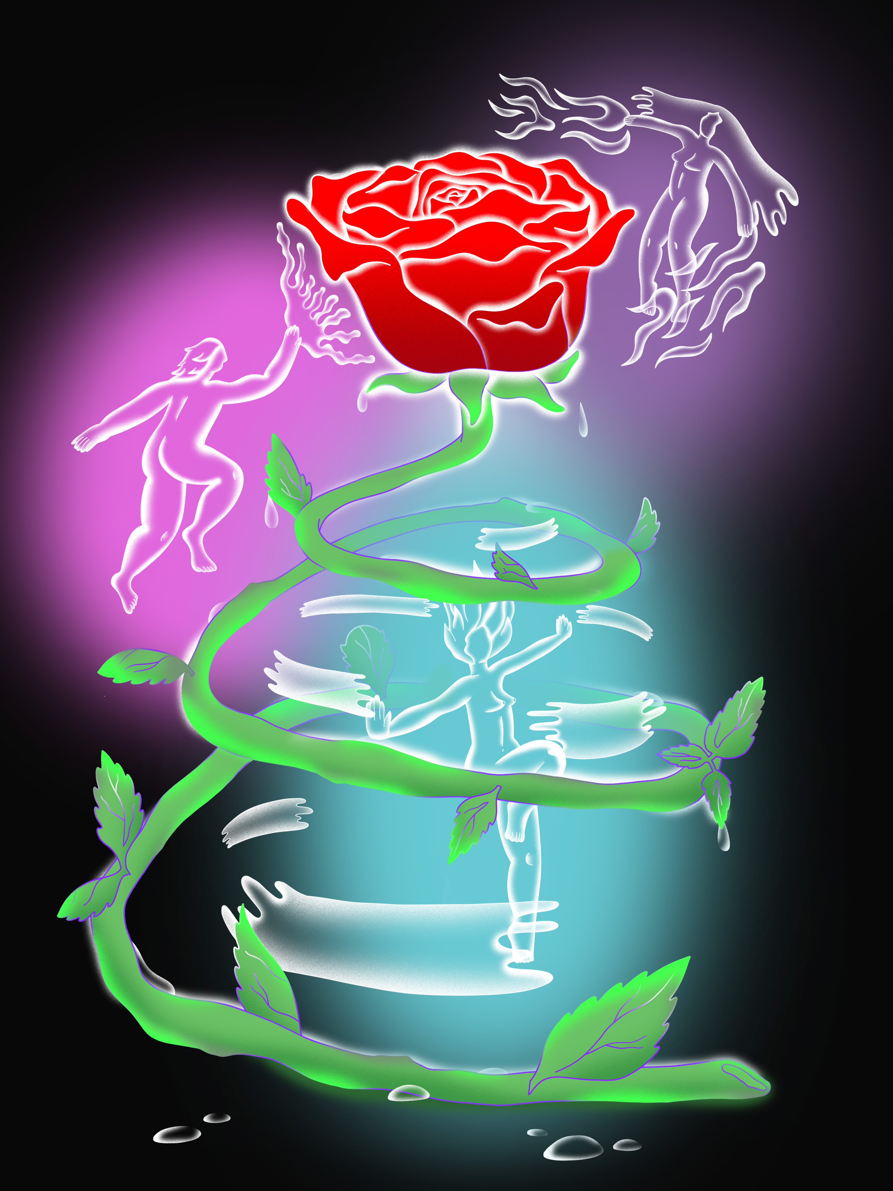 Awakening into a New Realm, Digital, 2024