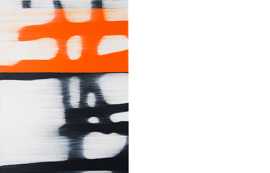 Untitled #1, 2020. Oil on canvas, 24 x 18 inches.