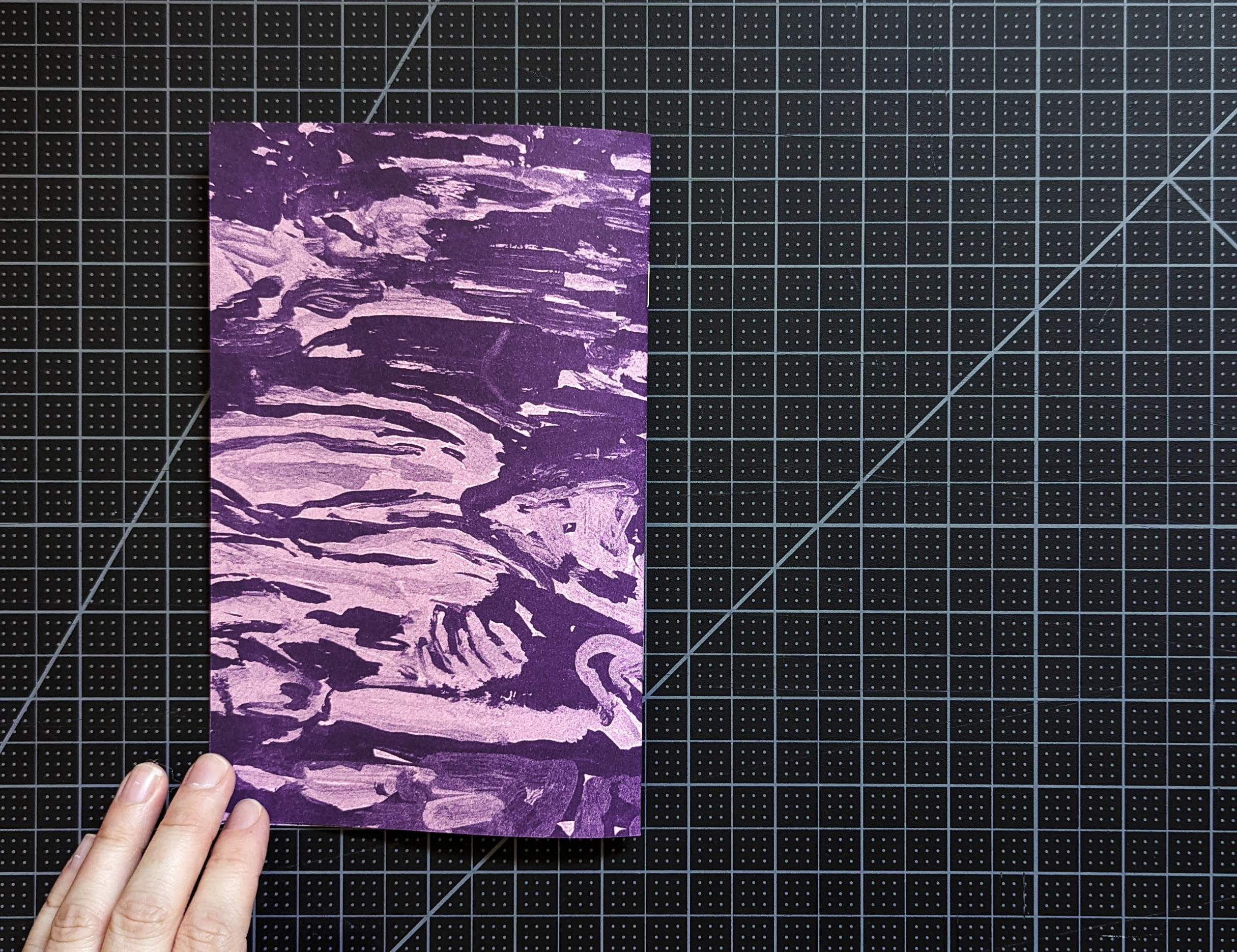 Endless Bummer, 12 pages, 5 x 8", single color risograph zine, 2023