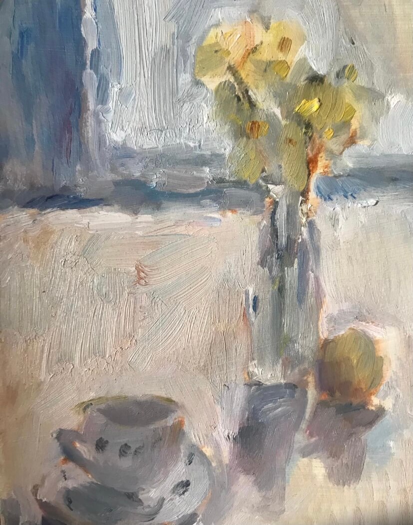 Jemma PowellDaffodils and Cup of Tea26cm x 18cmOil on boardSOLD