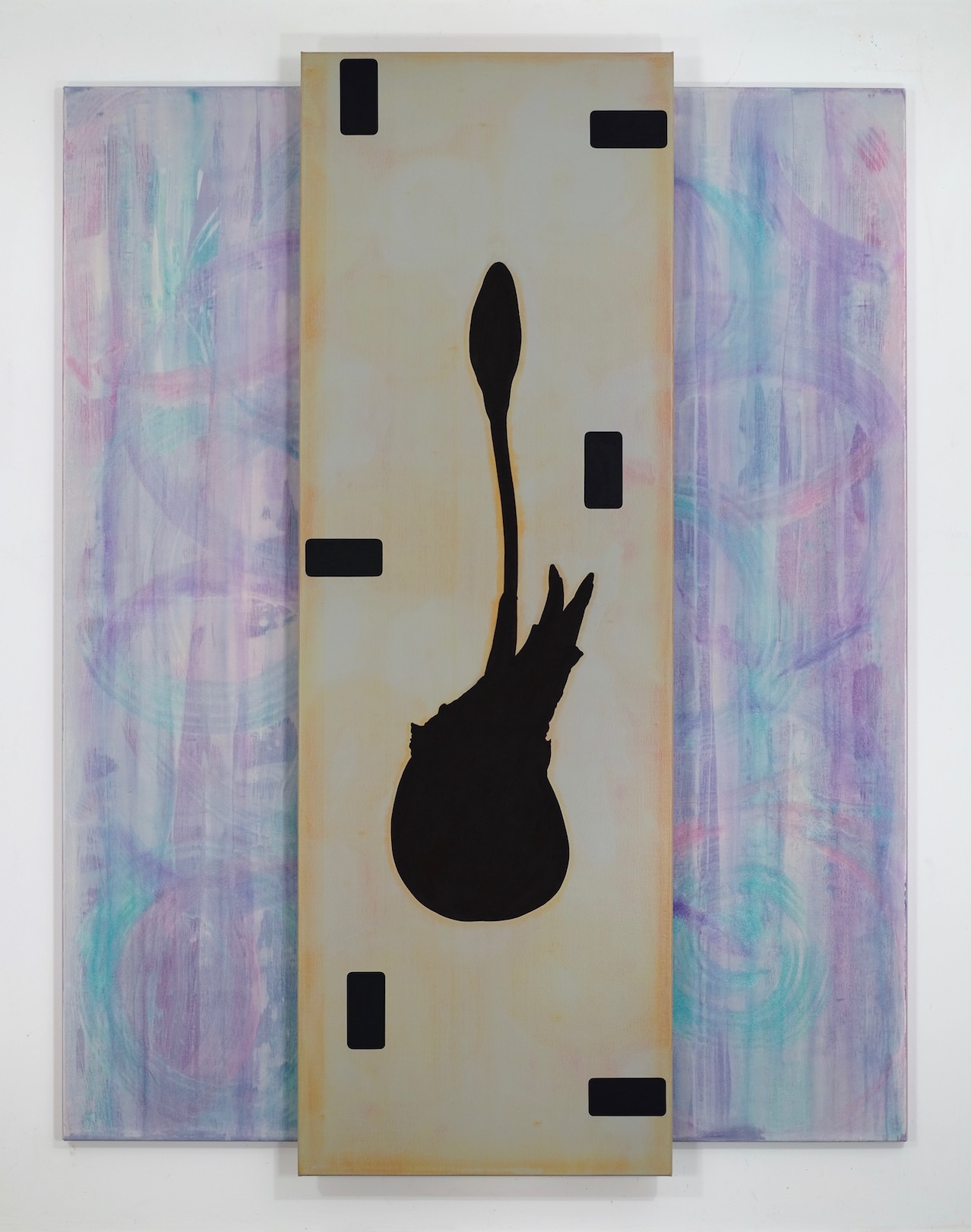 Untitled 2020, acrylic on canvas, 210 x 160 cm