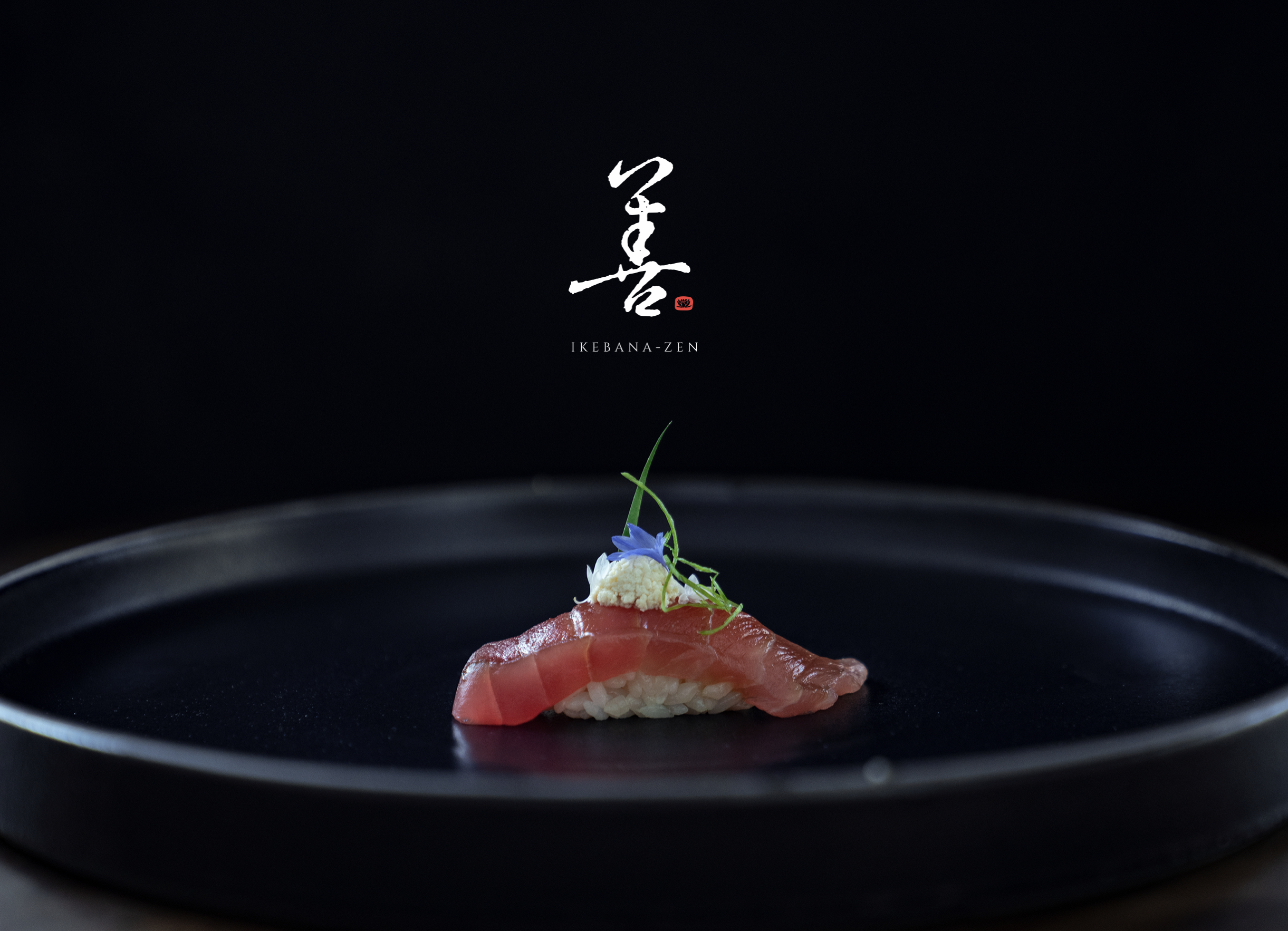 Ikebana Zen Logo Design