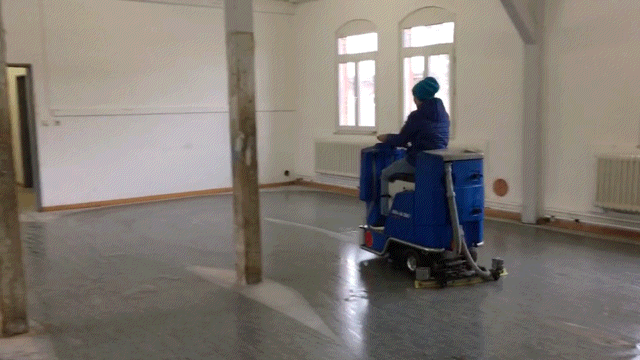 Exhibition preparation and cleaning