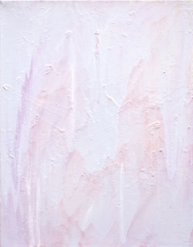 Up, Up/Oh, 2015, 11"x14", Oil on canvas