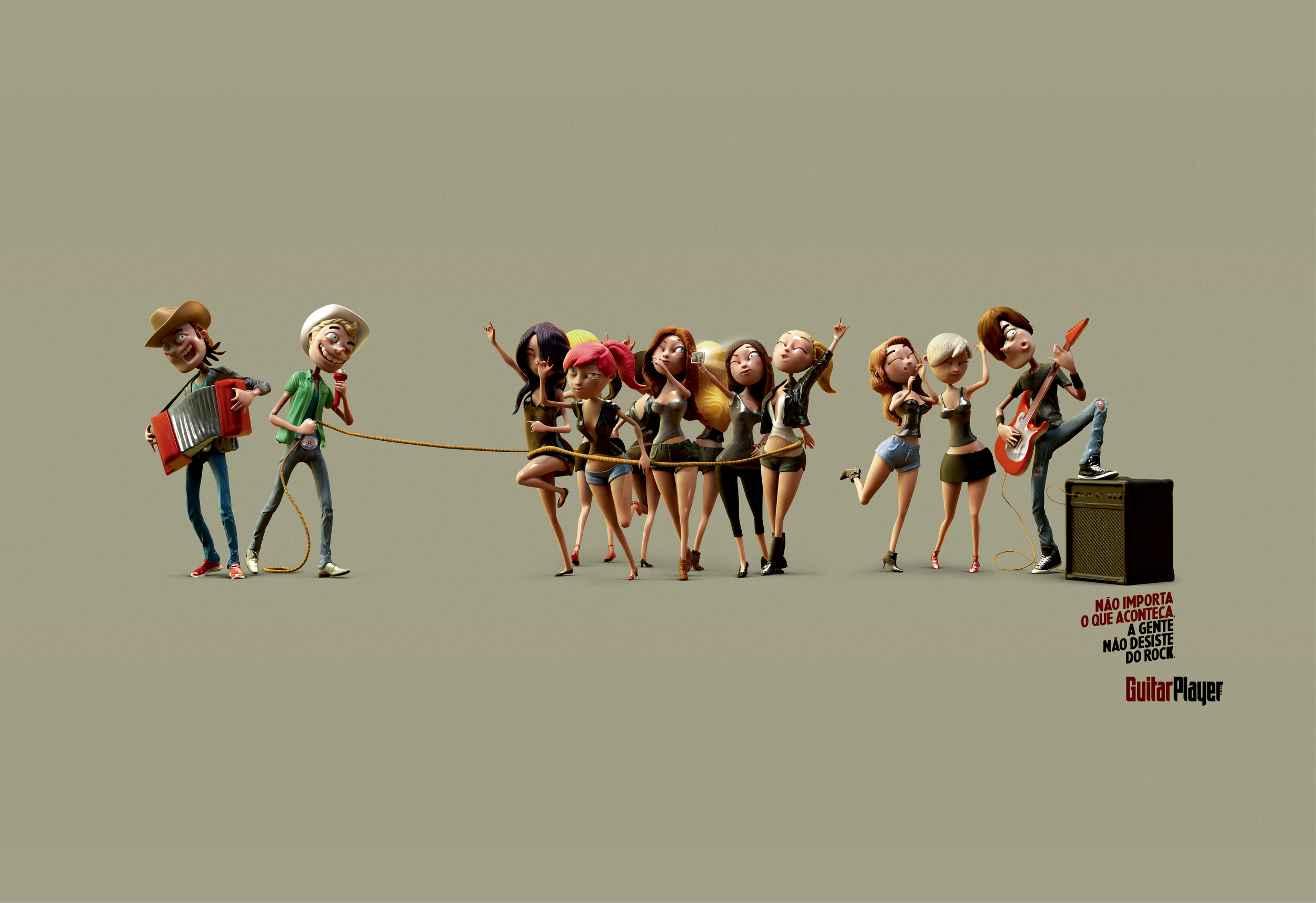 No matter what happens, we don't give up on rock.