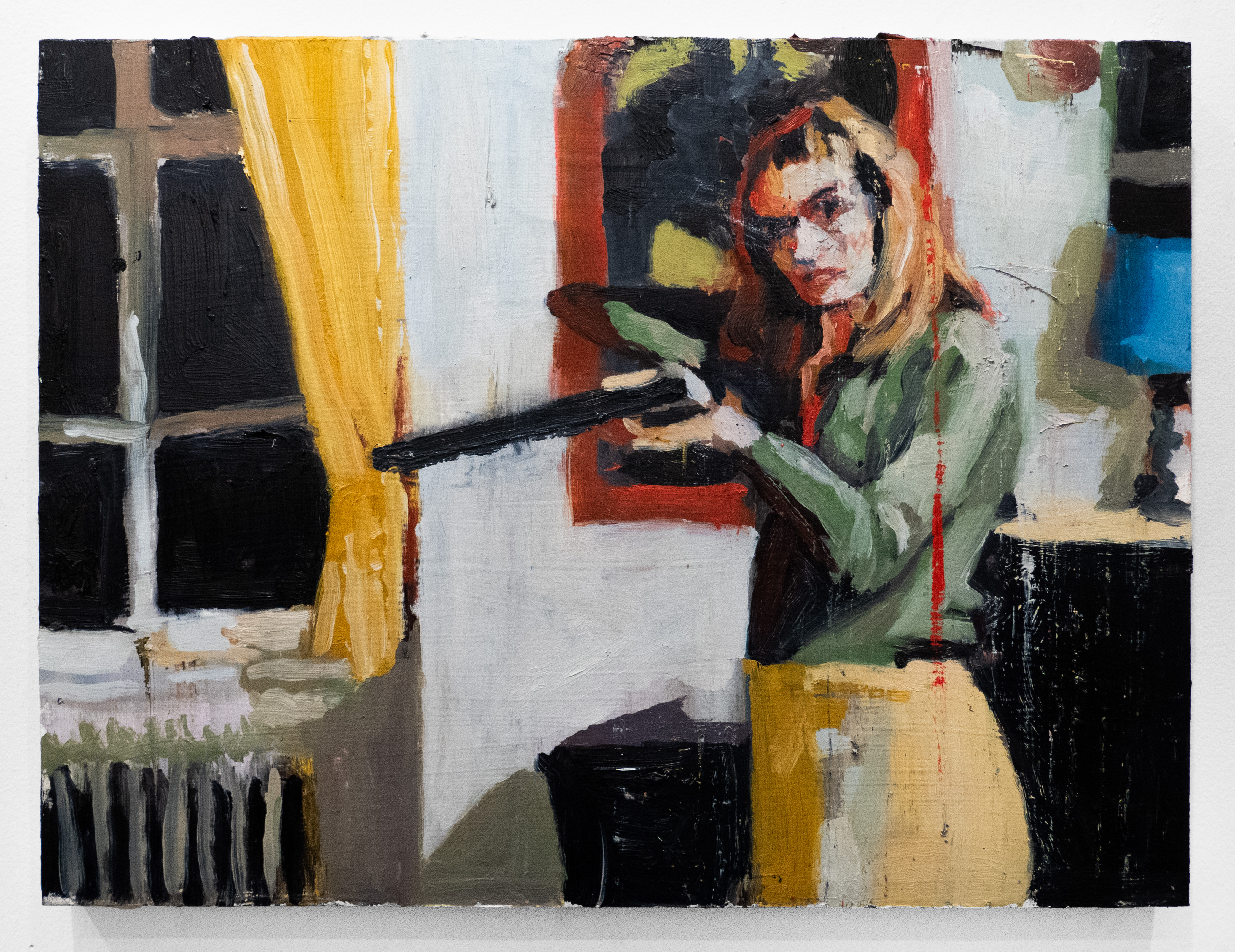 Sandrine Bonnaire With Gun