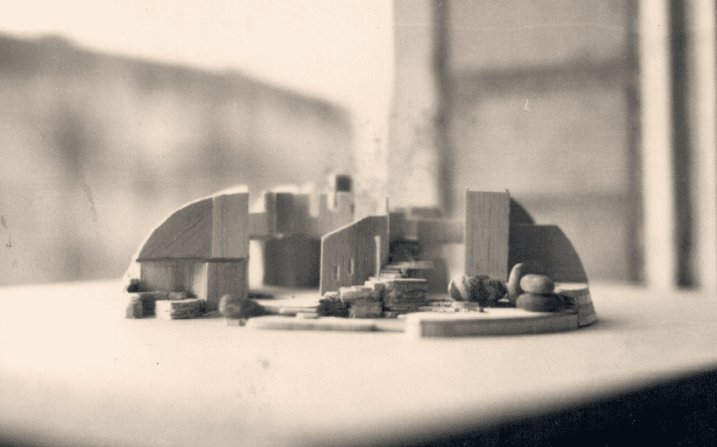 plastico della villa © Archivio Dante Bini