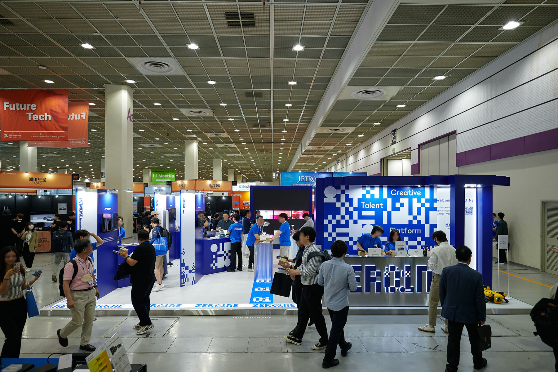 현대자동차 전시 부스/제로원 엑셀러레이터 쇼케이스/리스페이스/리스페이스 컴퍼니/respace