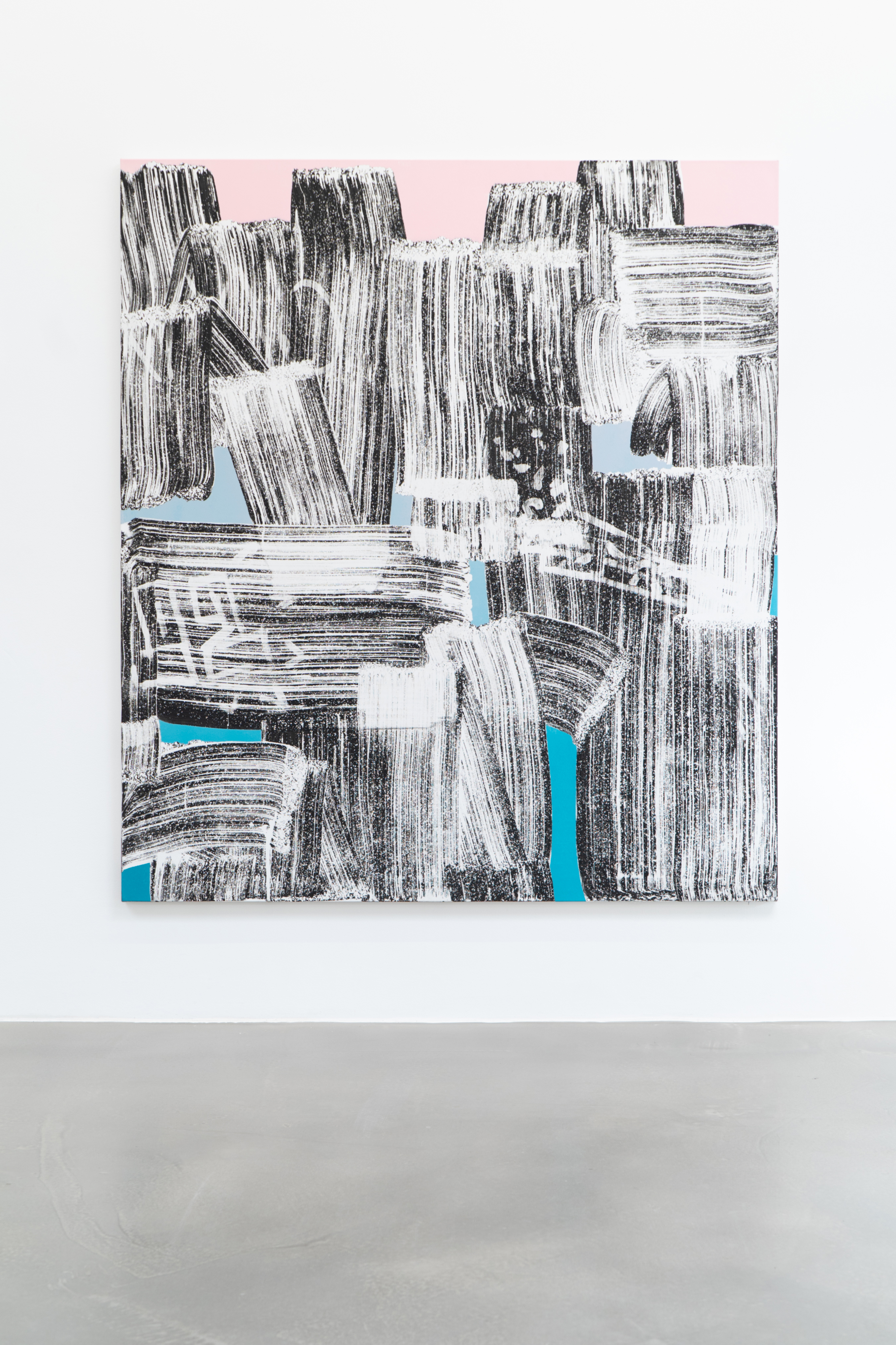 92-Spliff 2018 Acrylique sur toile. 170x190cm