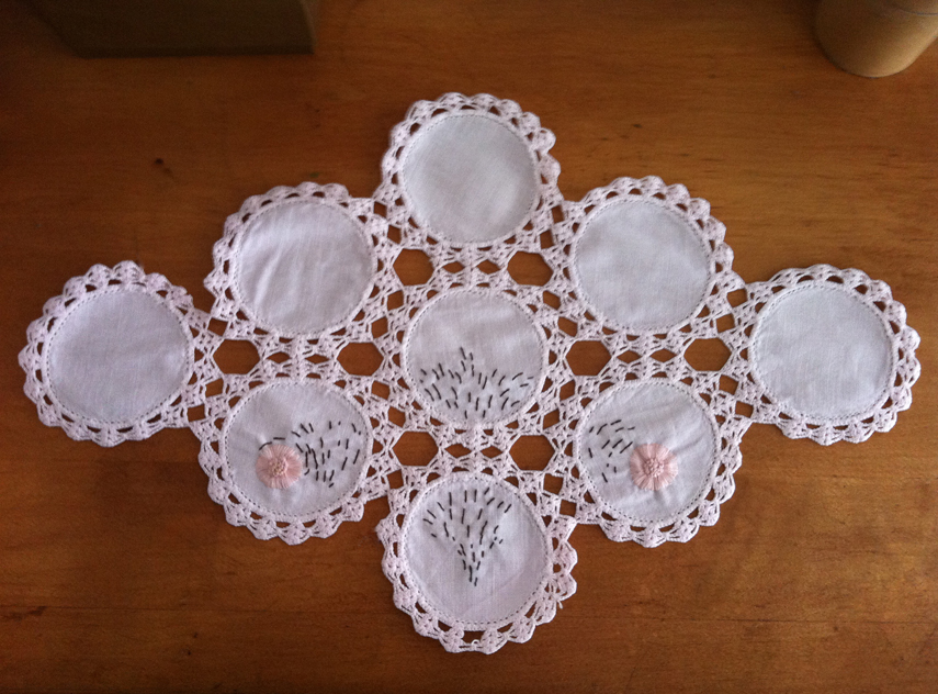 Chest Runner embroidery. 2013.