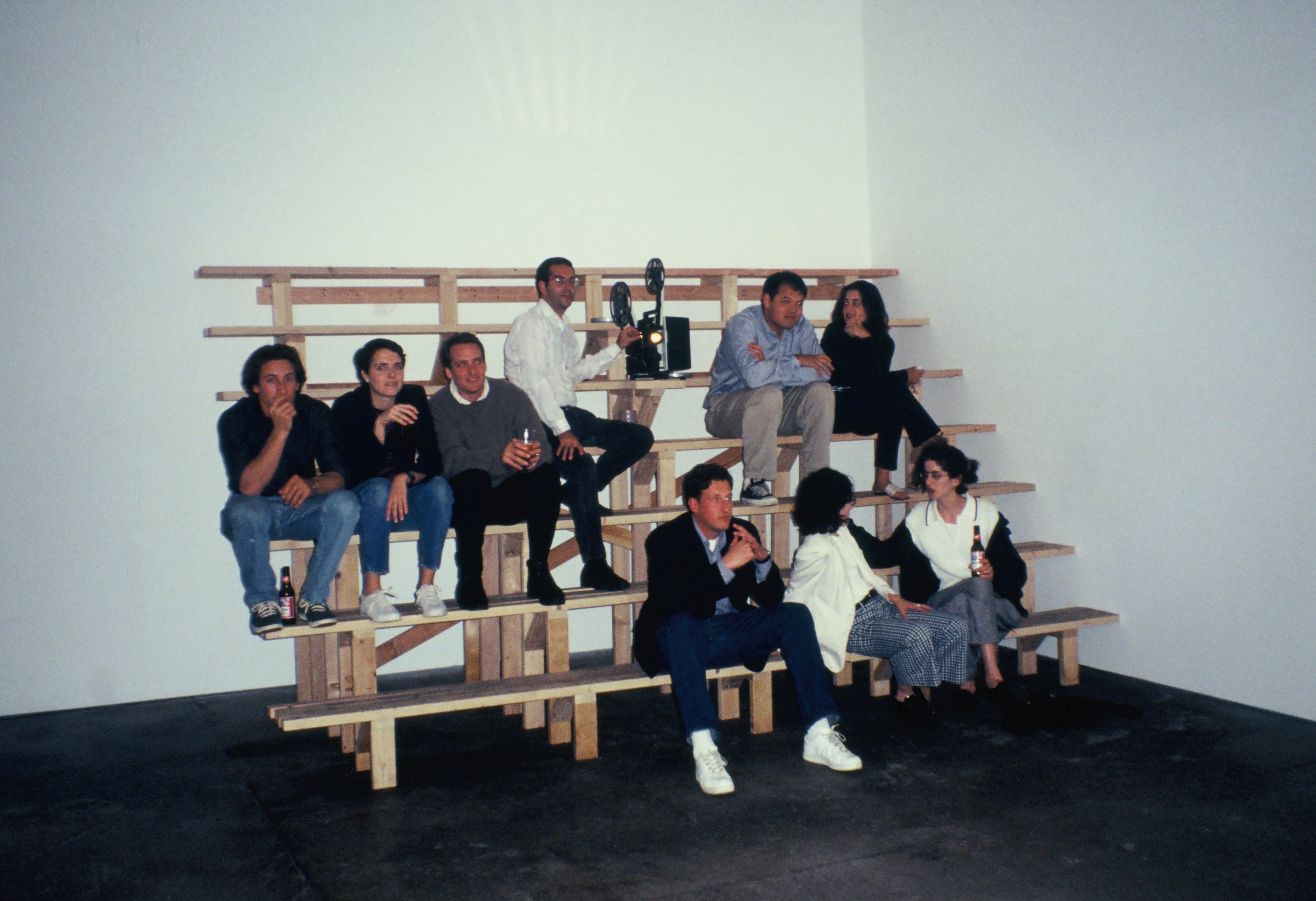 Projector Stand #3. Installation view, Blum & Poe, Los Angeles, 1996