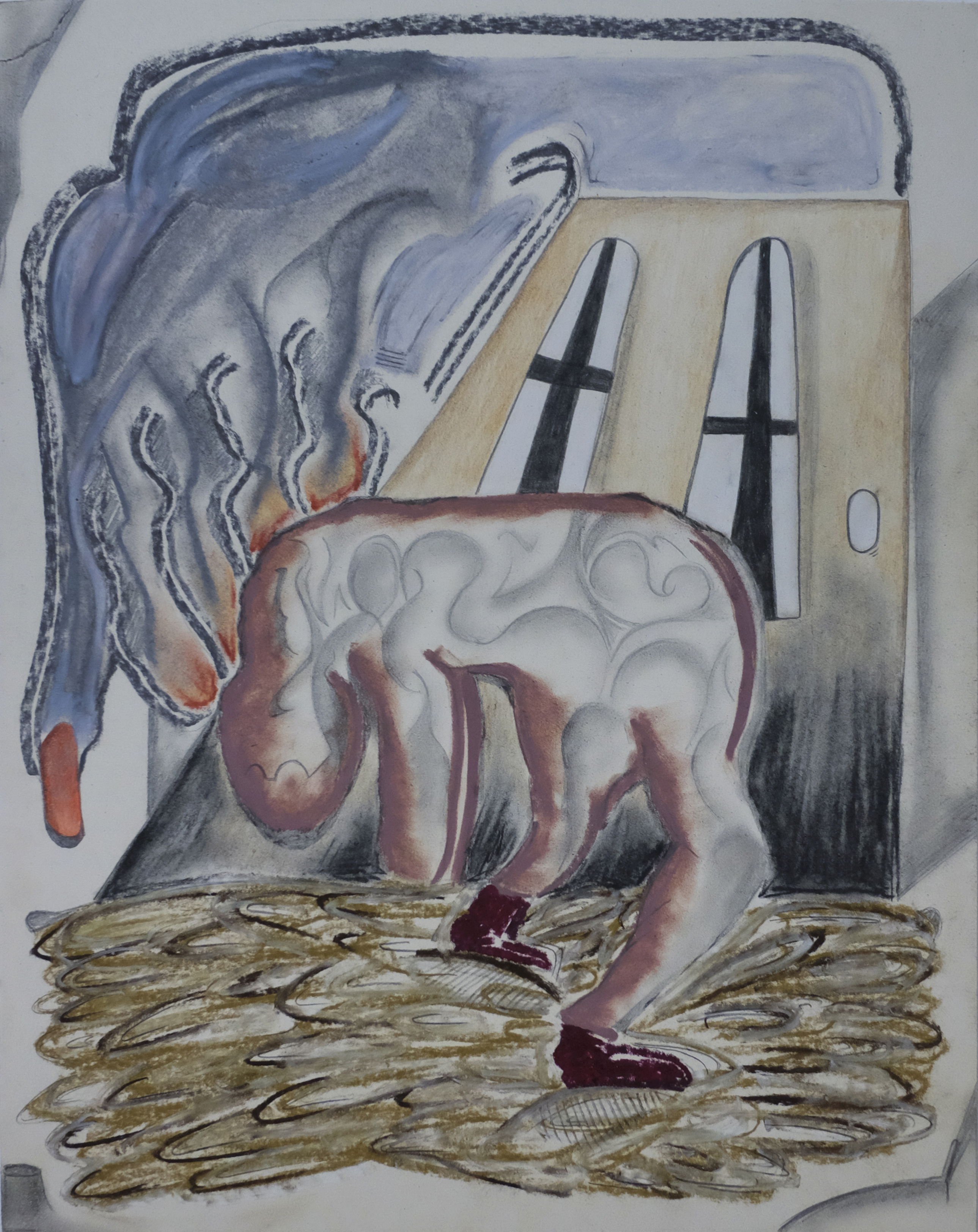 la porte, 16 x 20 in.