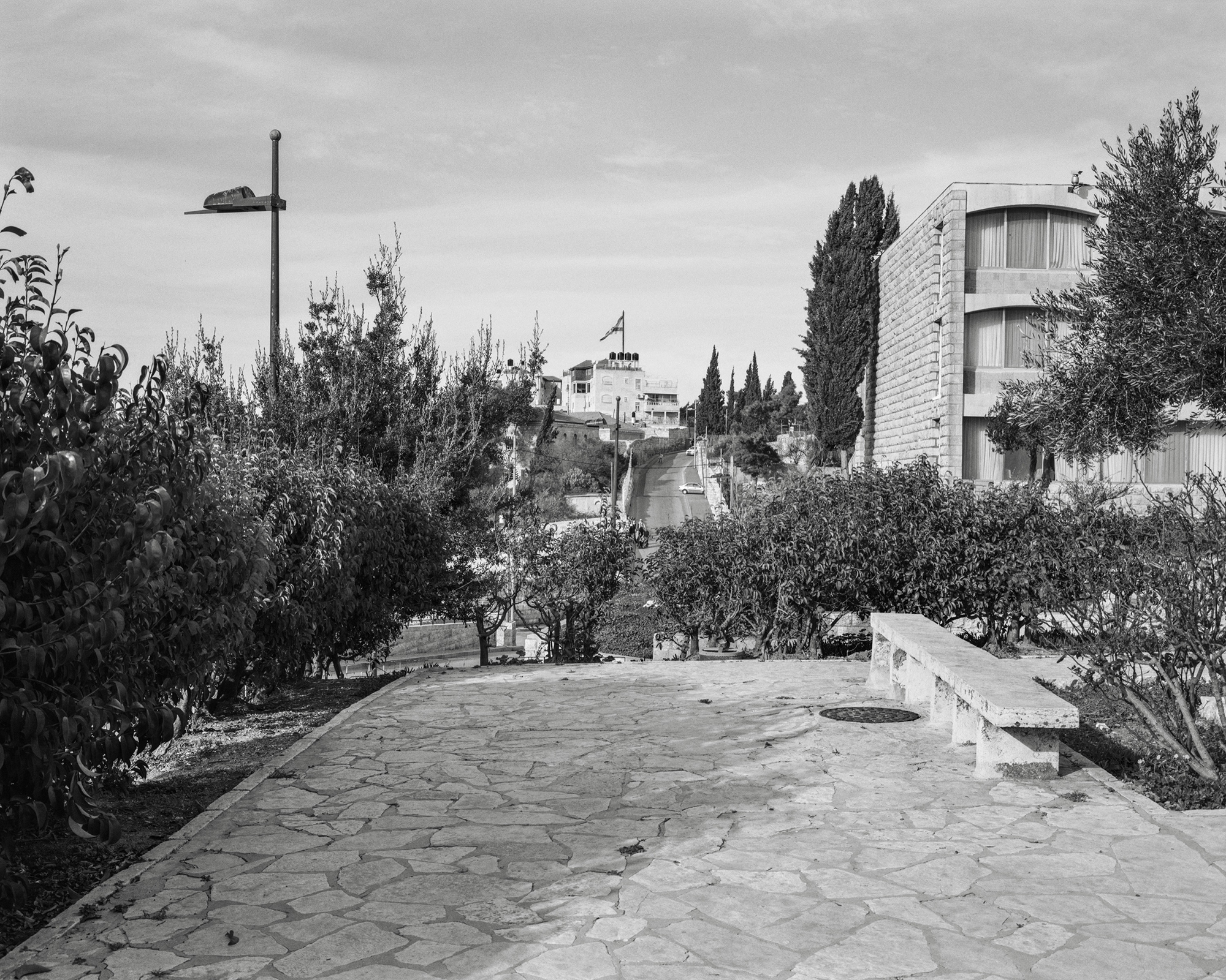 At-Tur neighborhood (East Jerusalem) 2013, archival pigment print, 130 x 104 cm