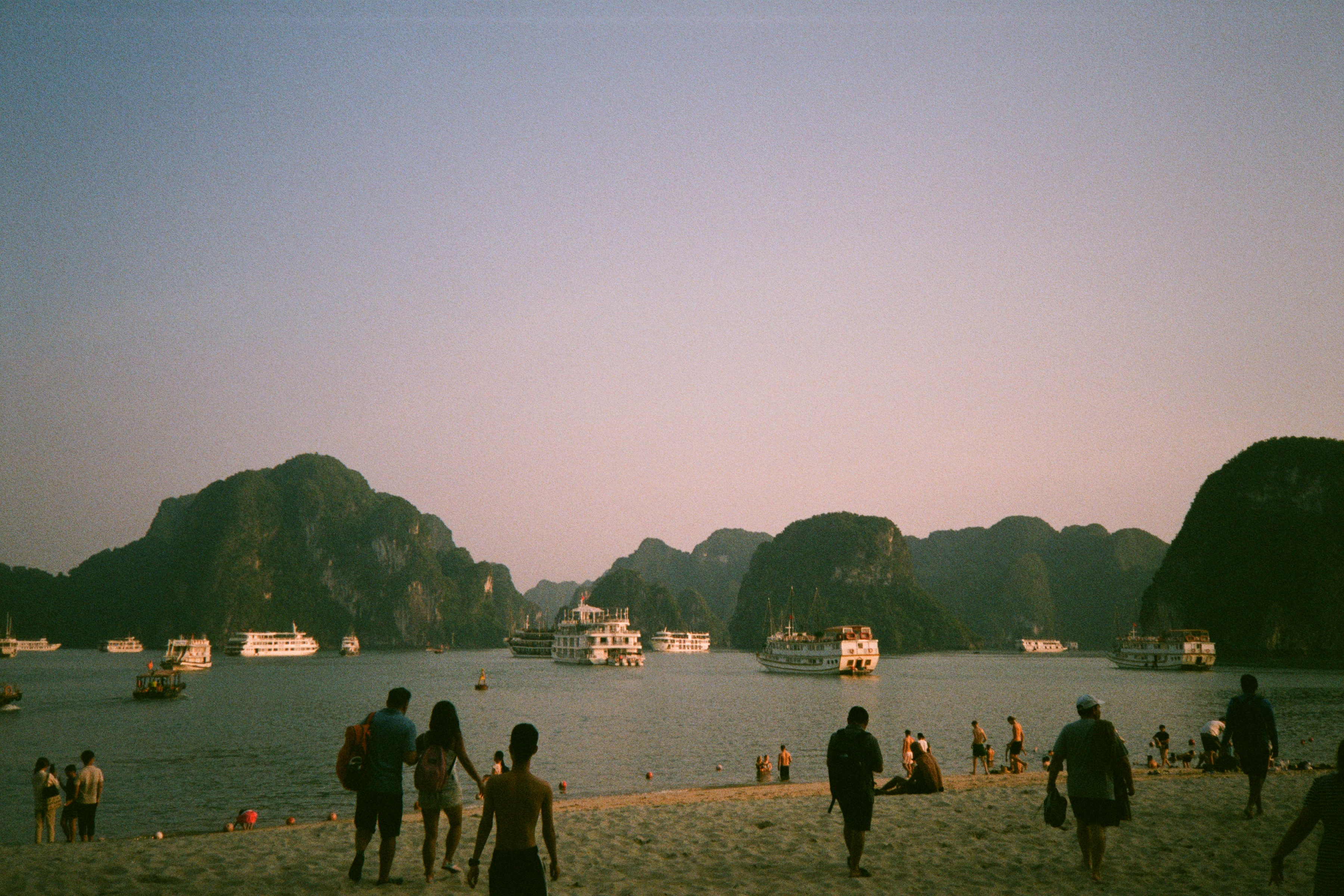 Ha Long Bay on a Mamiya U Silver Sekor 35mm.