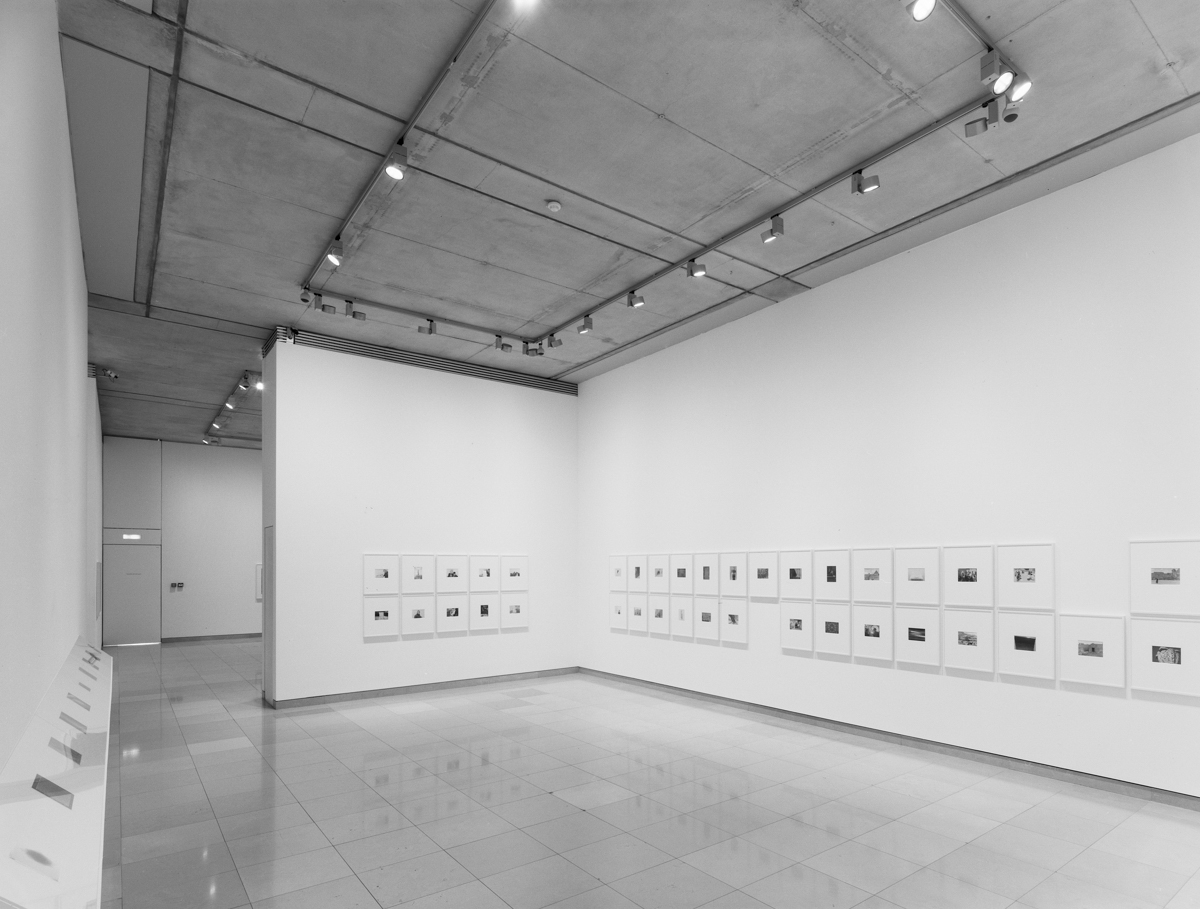 Serial Grey exhibition documentation, second gallery at carre d'art museum in Nimes, An Attempt at a Personal Epistemology
