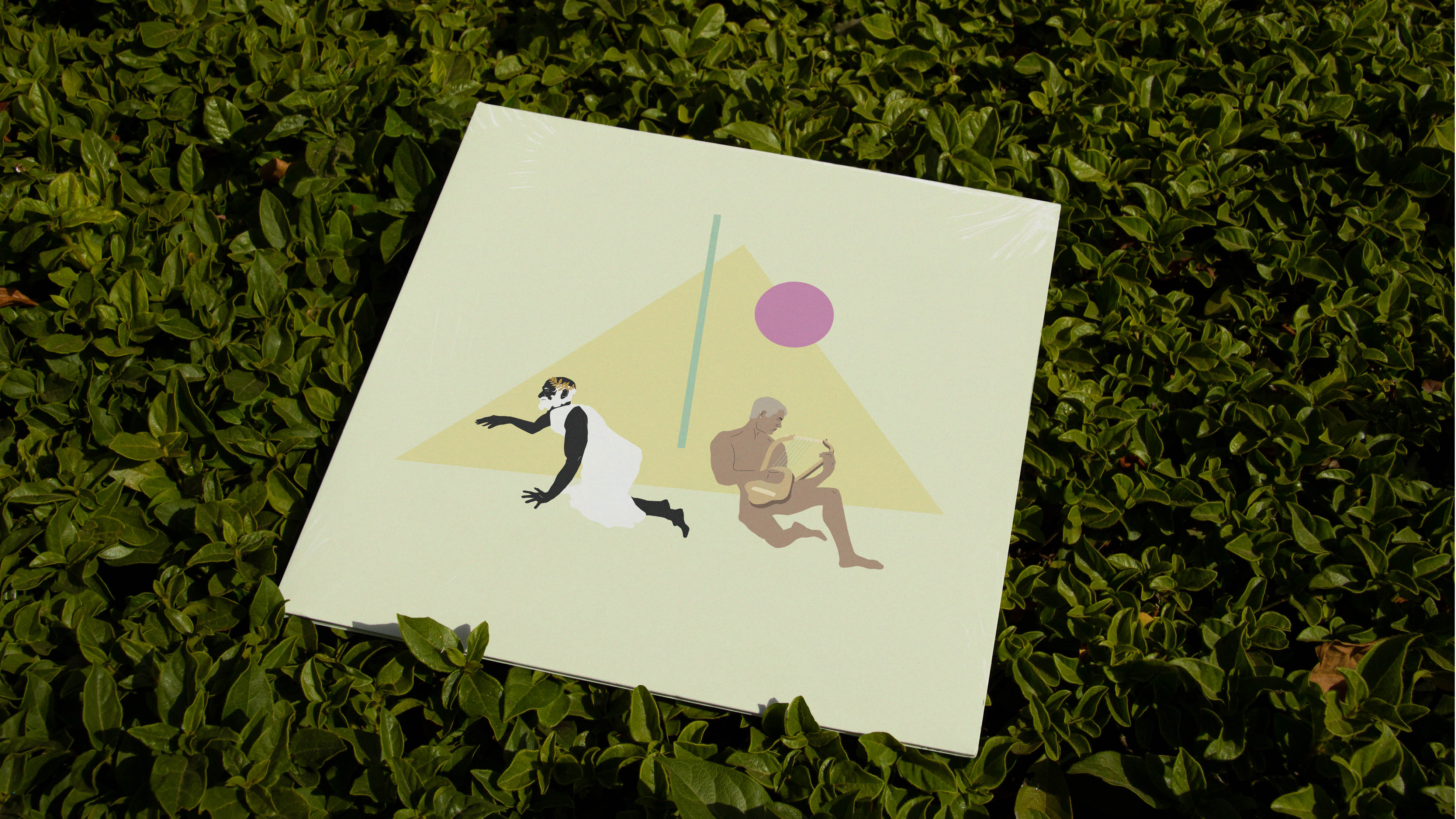 32/40: Illustration for the psychedelic band Jane Doe and their debut LP ‘Controlling Behaviour’, 2018.