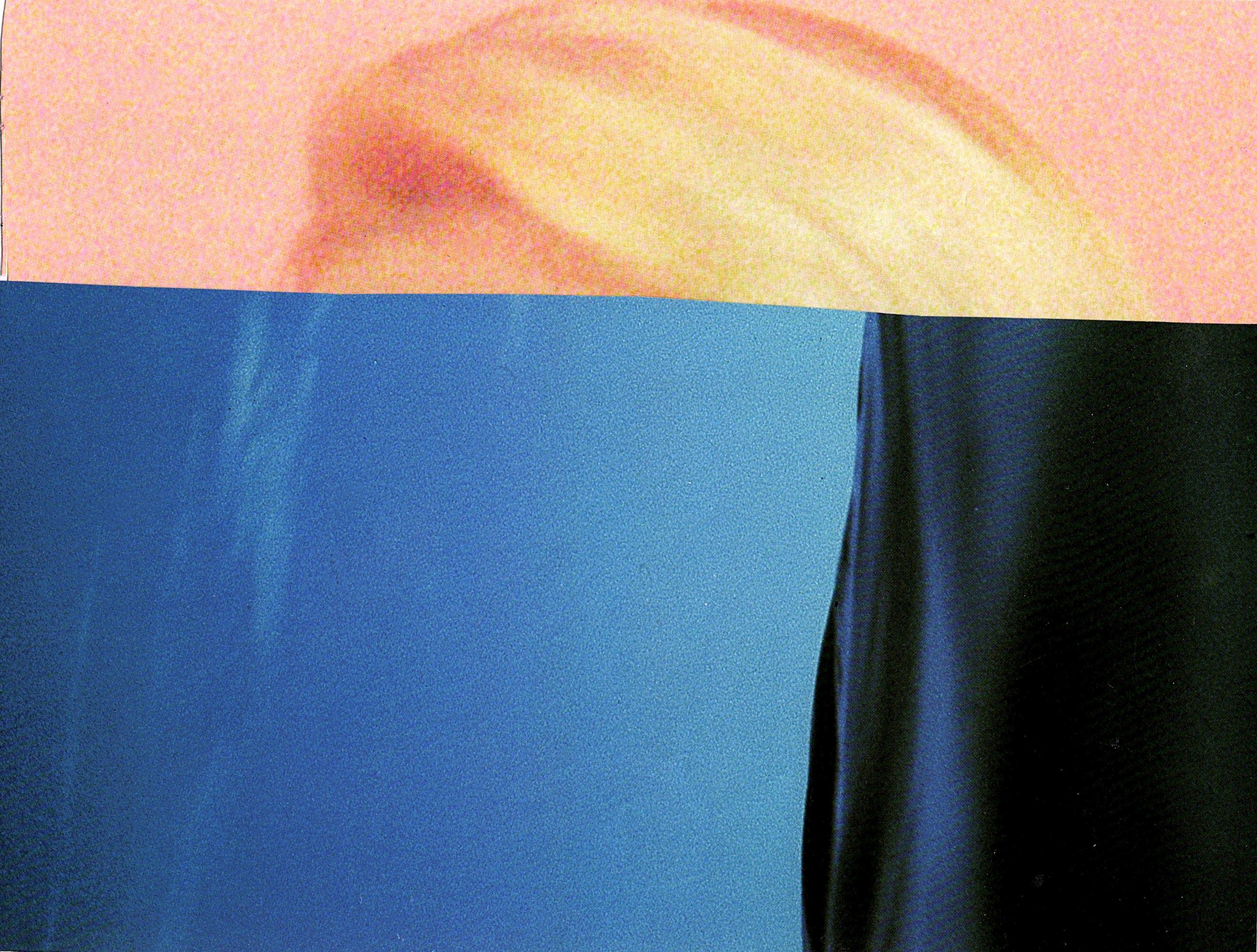 Even the Ocean Sleeps Sometimes, 2022, photomontage, 26 x 21 cm