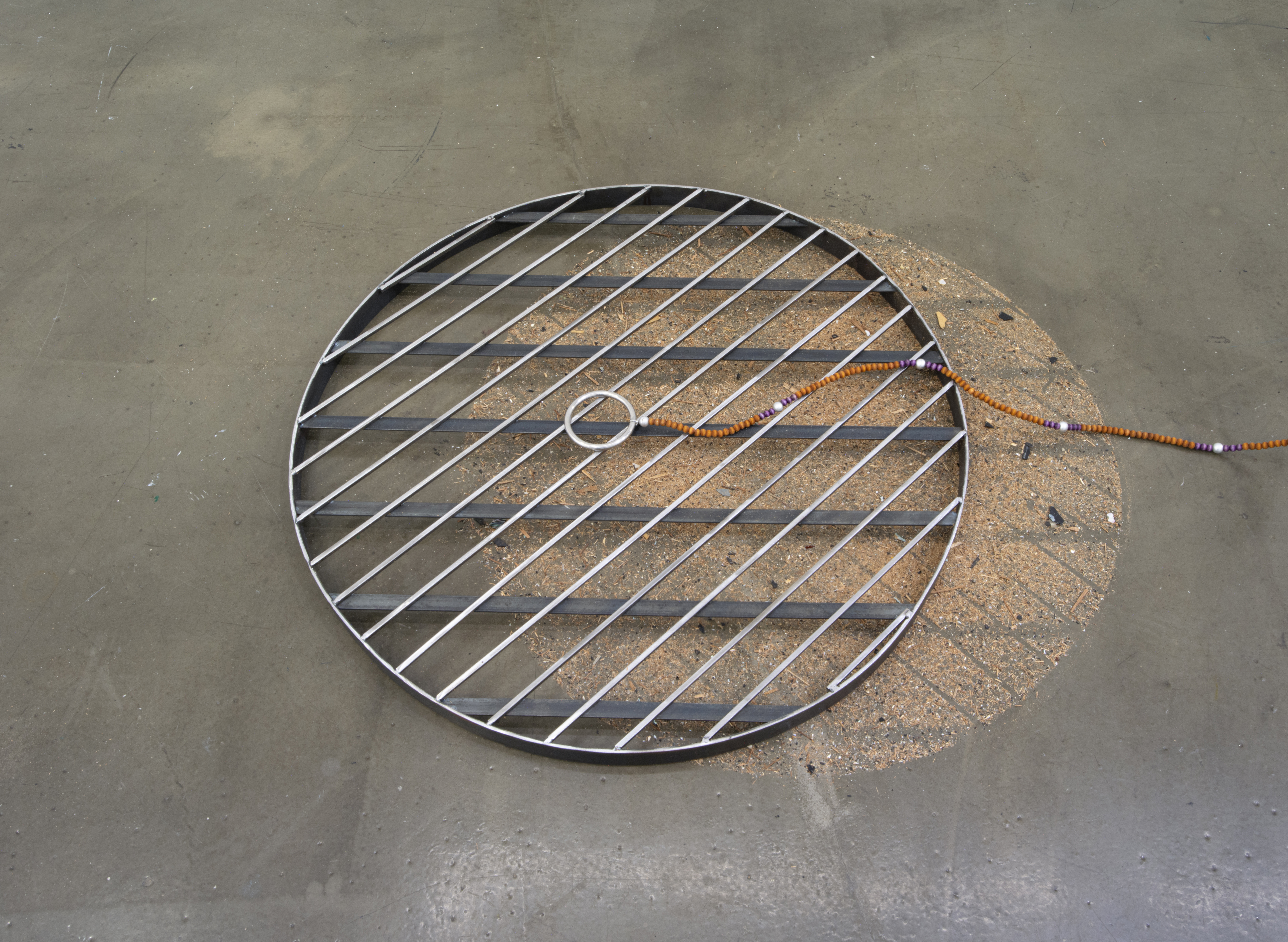 Flow of Debris — Exhibition View (Detail) at Gallery Chosun, 2025