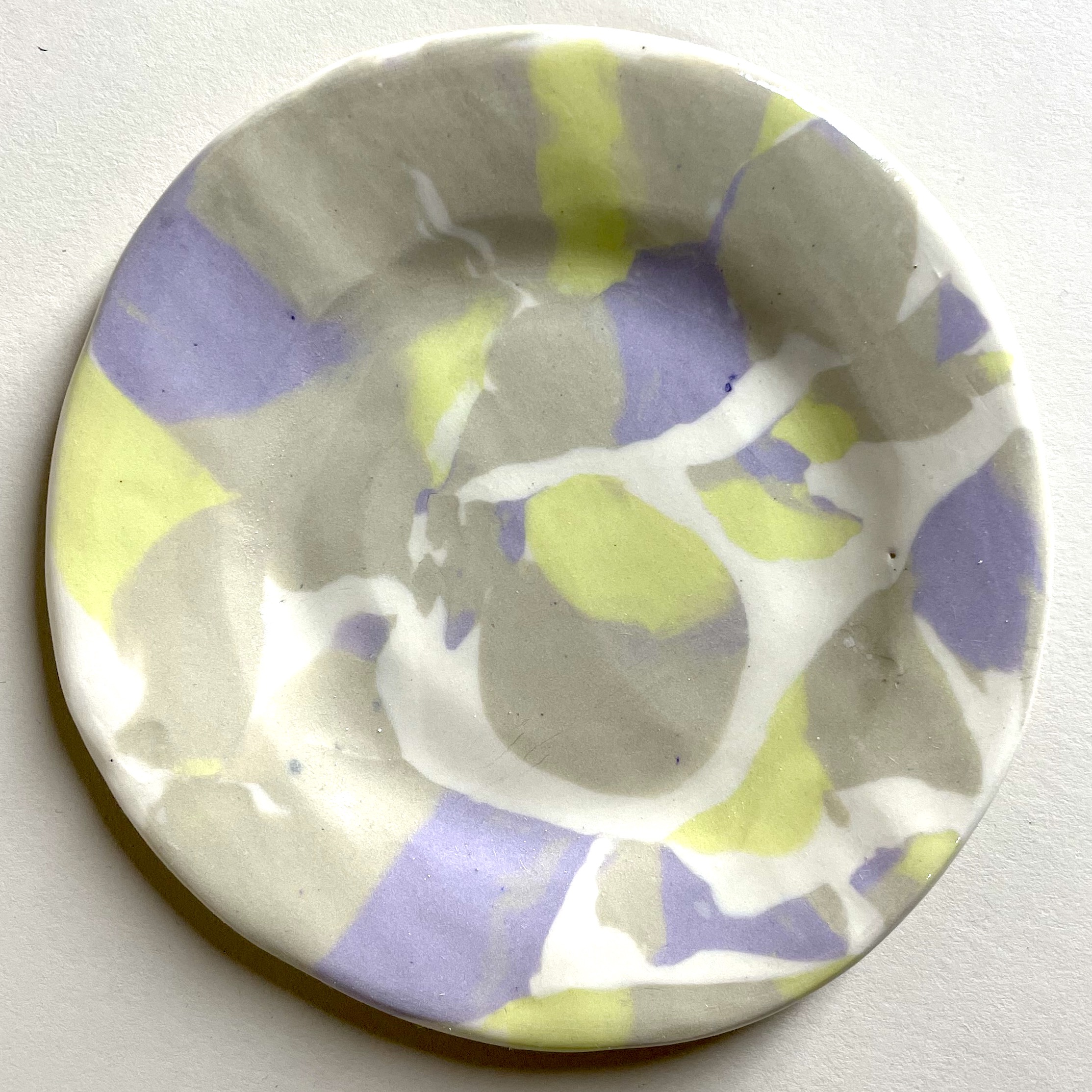 Small Scrapware Plate [$36]